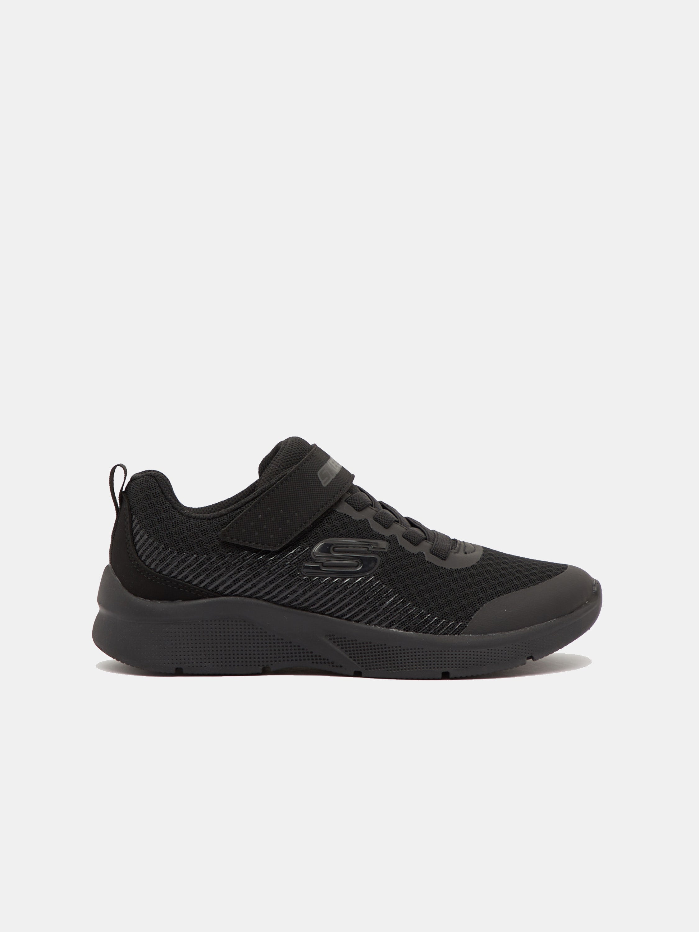 Skechers Boys Microspec - Gorza Shoes #color_Black