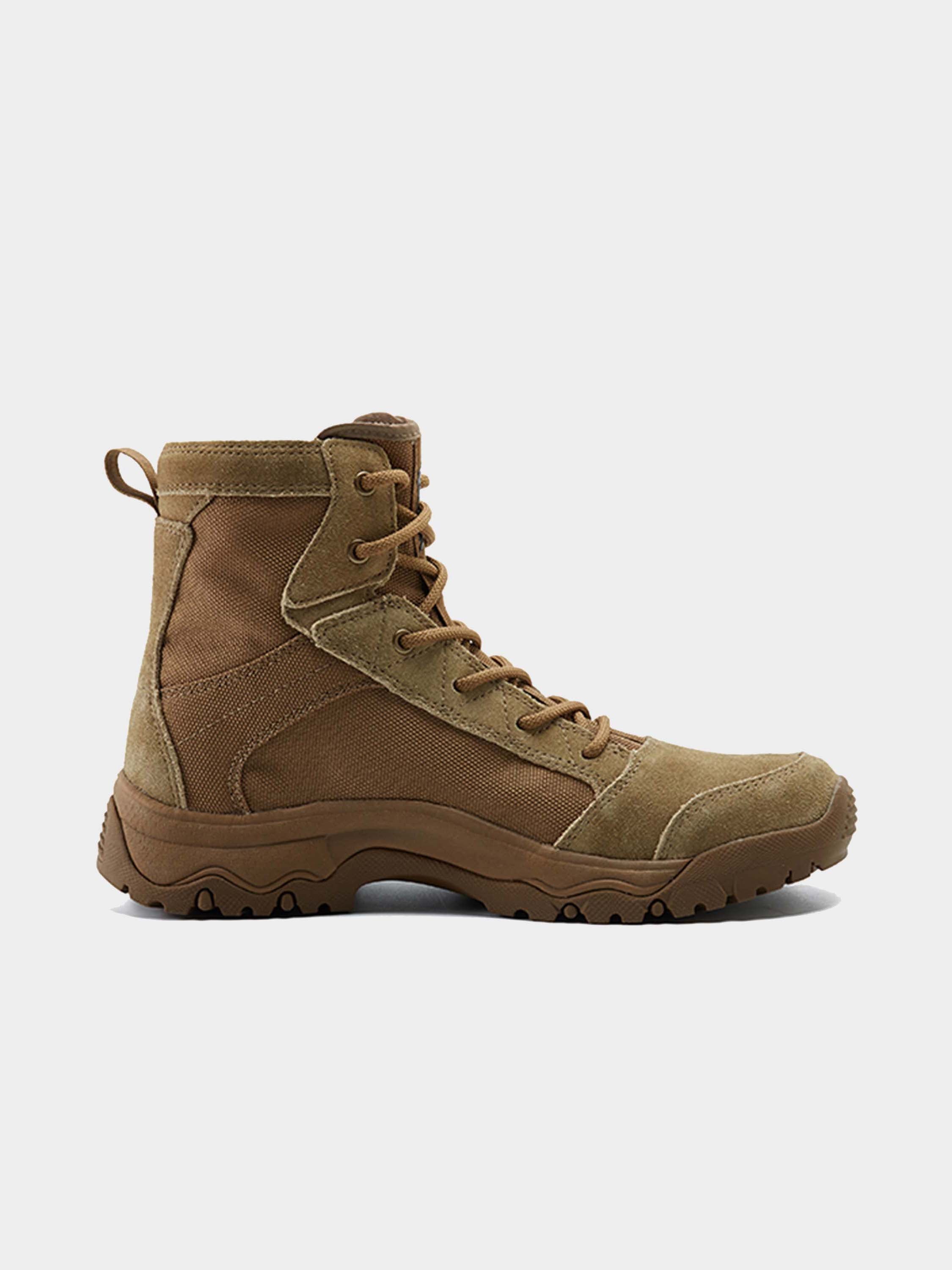 Hanagal Men's Plumage Tactical Boots #color_Brown