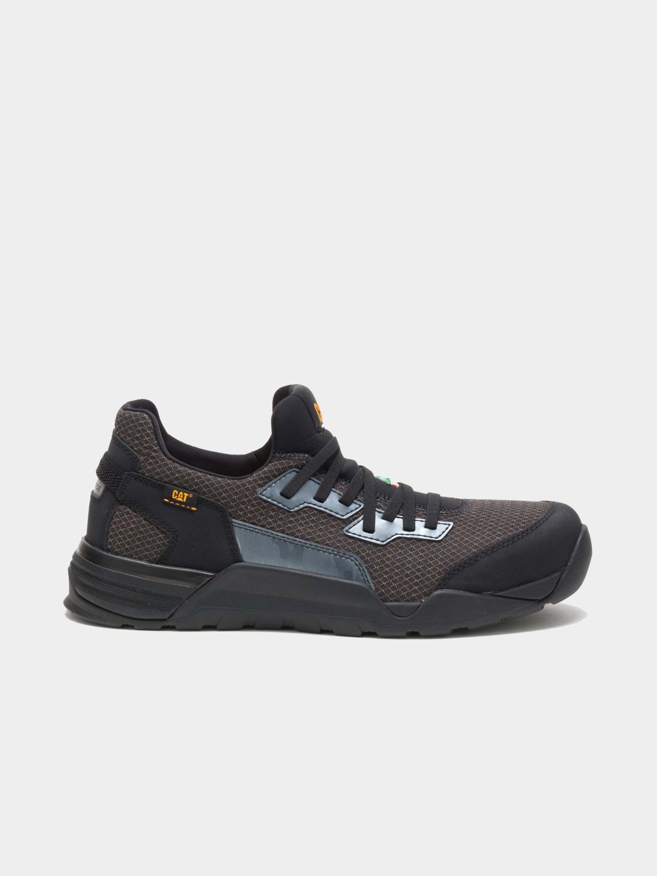 Caterpillar Men's Sprint Textile Alloy Toe CSA Work Shoe #color_Black