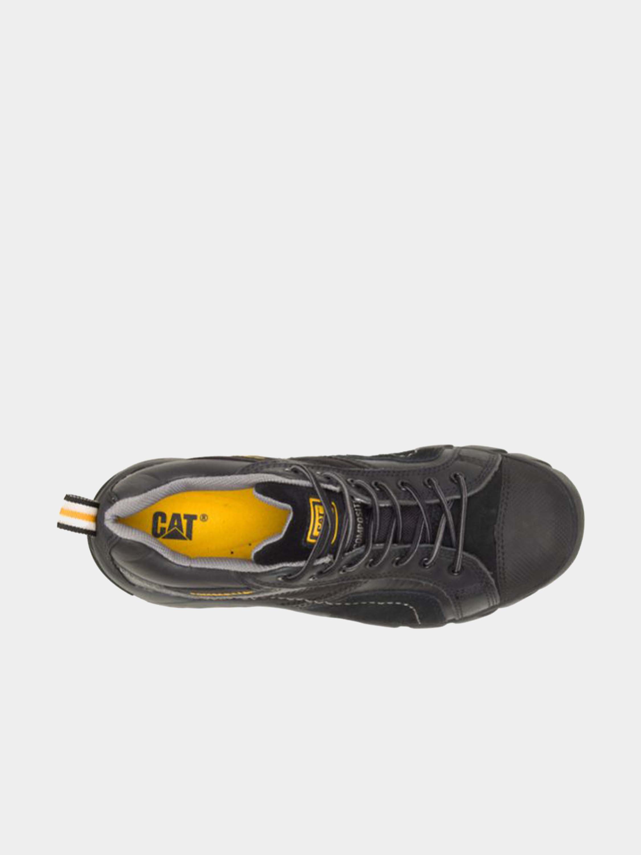 Caterpillar Mens Argon Composite Work Shoes #color_Black