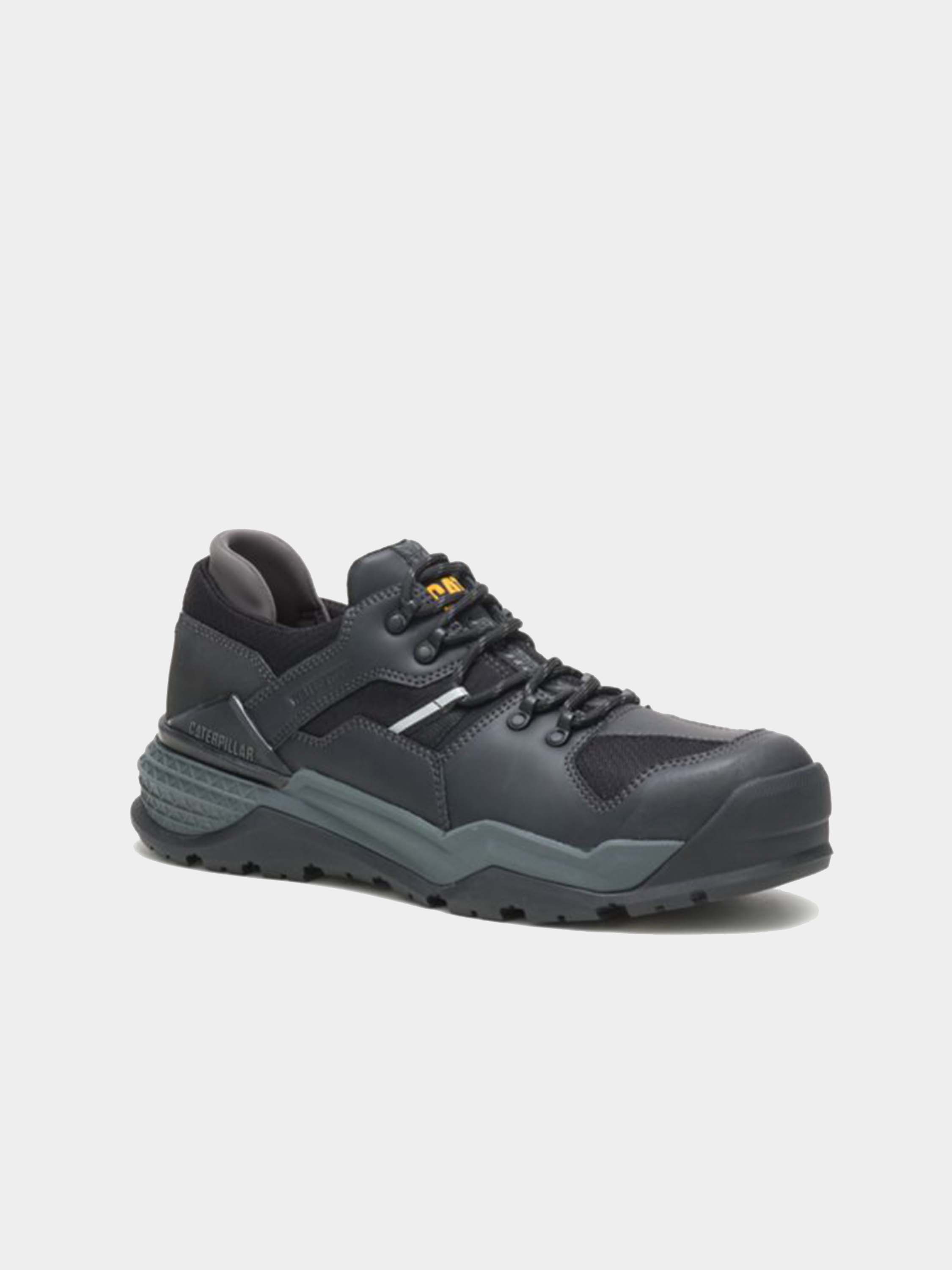 Caterpillar Men's Provoke Lo Waterproof Alloy Toe Work Shoe #color_Black