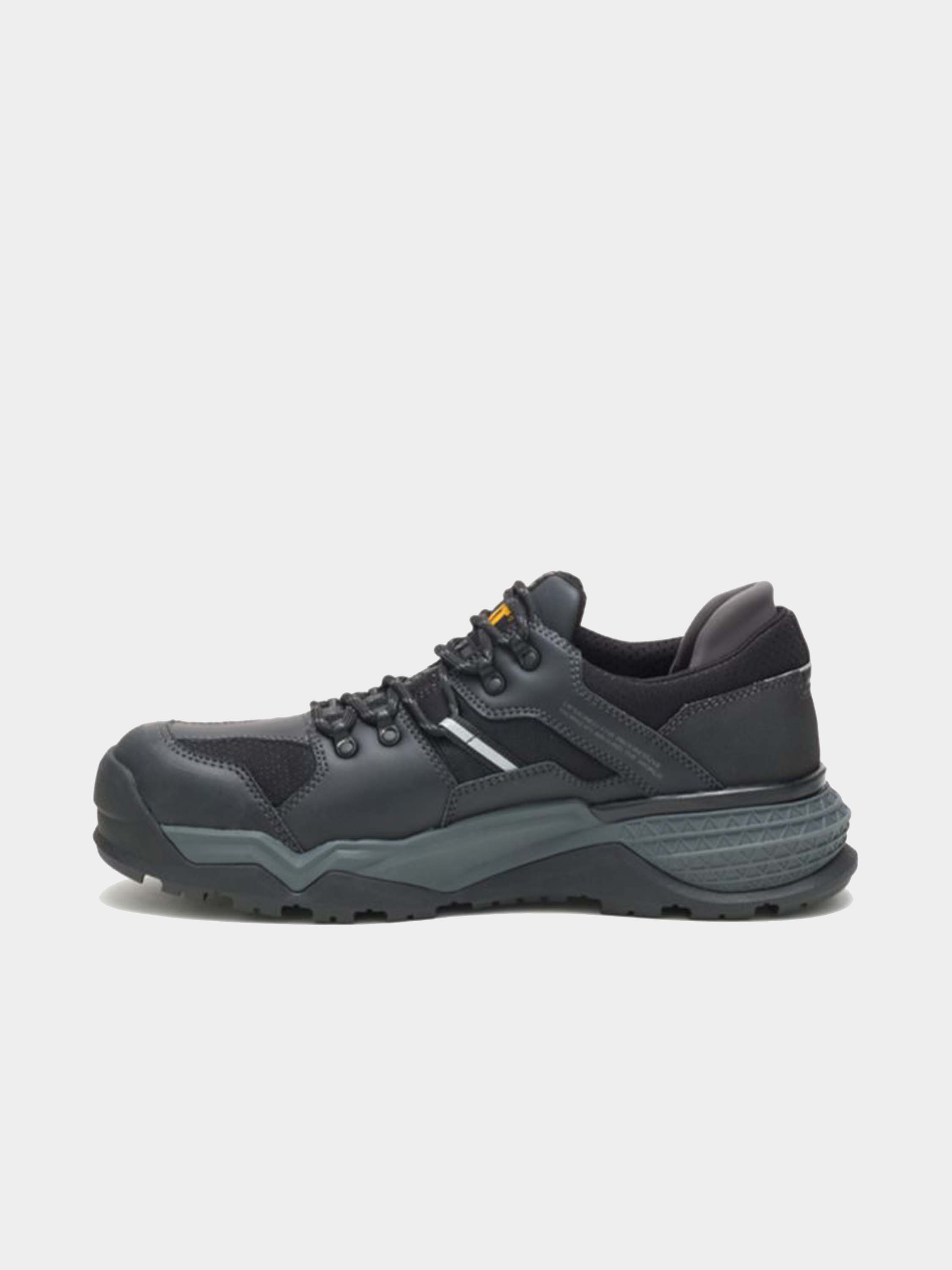 Caterpillar Men's Provoke Lo Waterproof Alloy Toe Work Shoe #color_Black