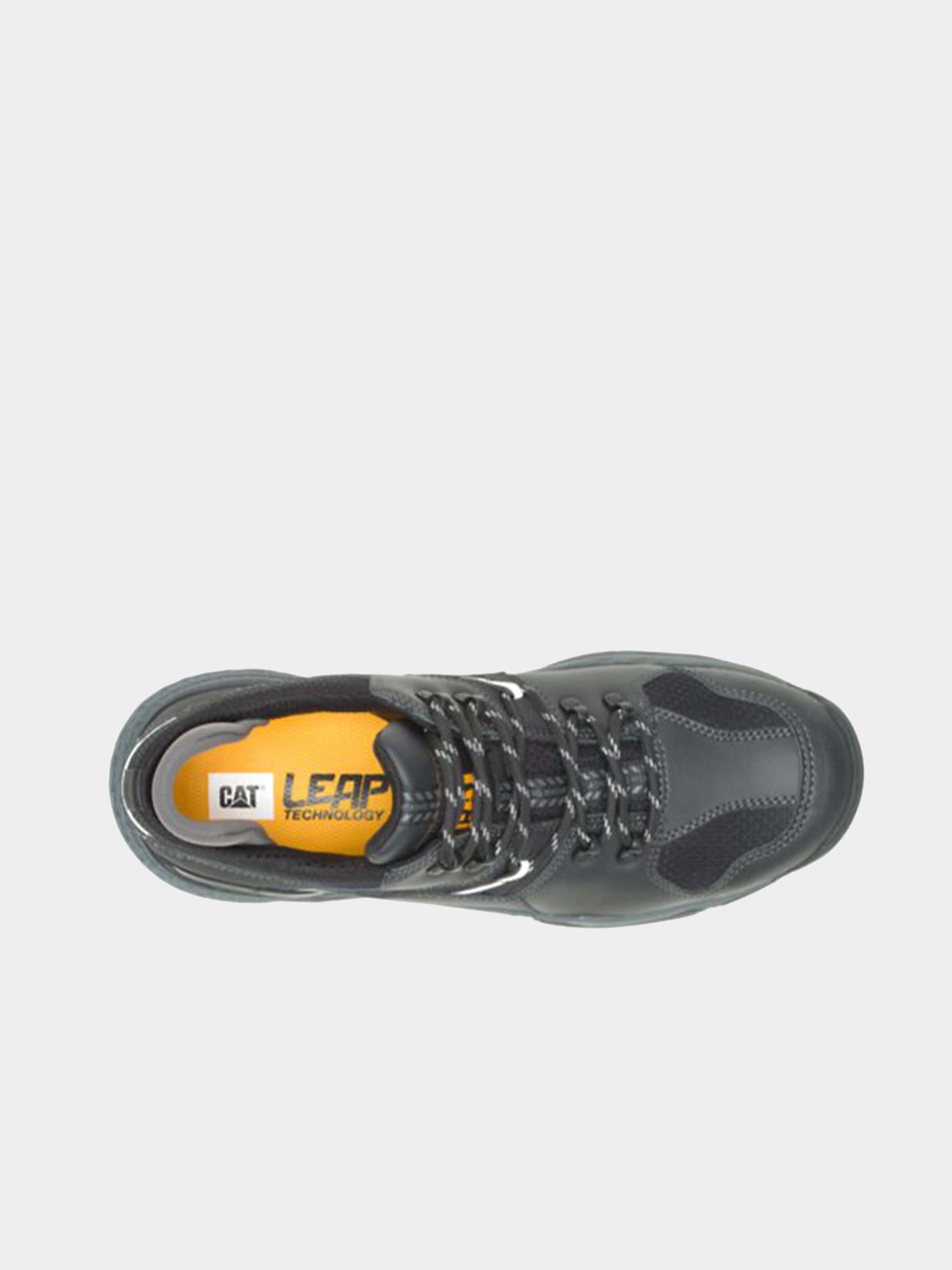 Caterpillar Men's Provoke Lo Waterproof Alloy Toe Work Shoe #color_Black