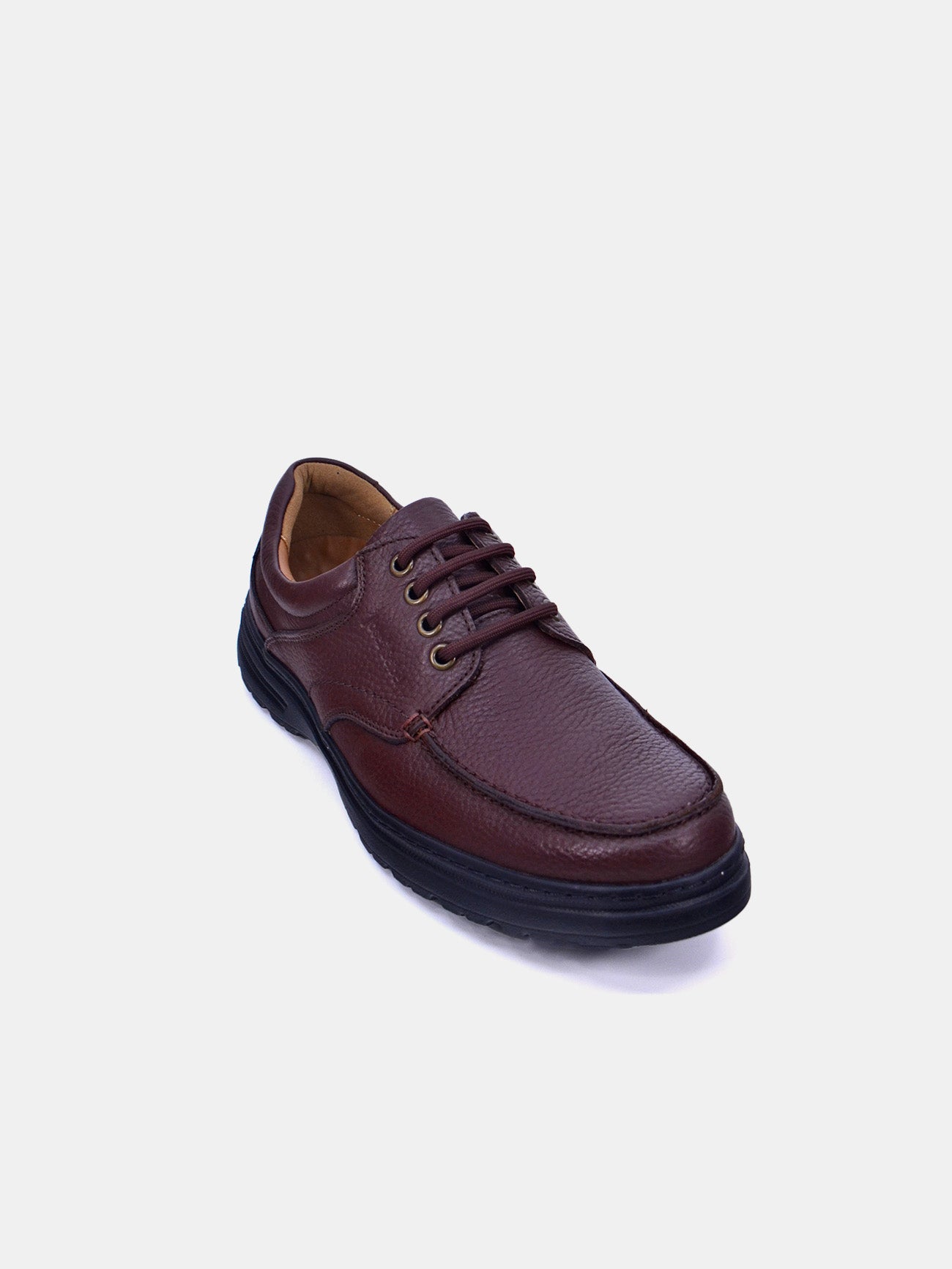 Josef Seibel 6145-5 Men's Grain Leather Shoes #color_Brown