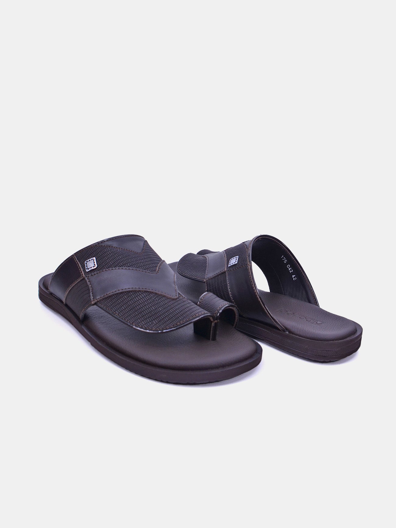 Barjeel Uno 175-042 Men's Sandals #color_Brown