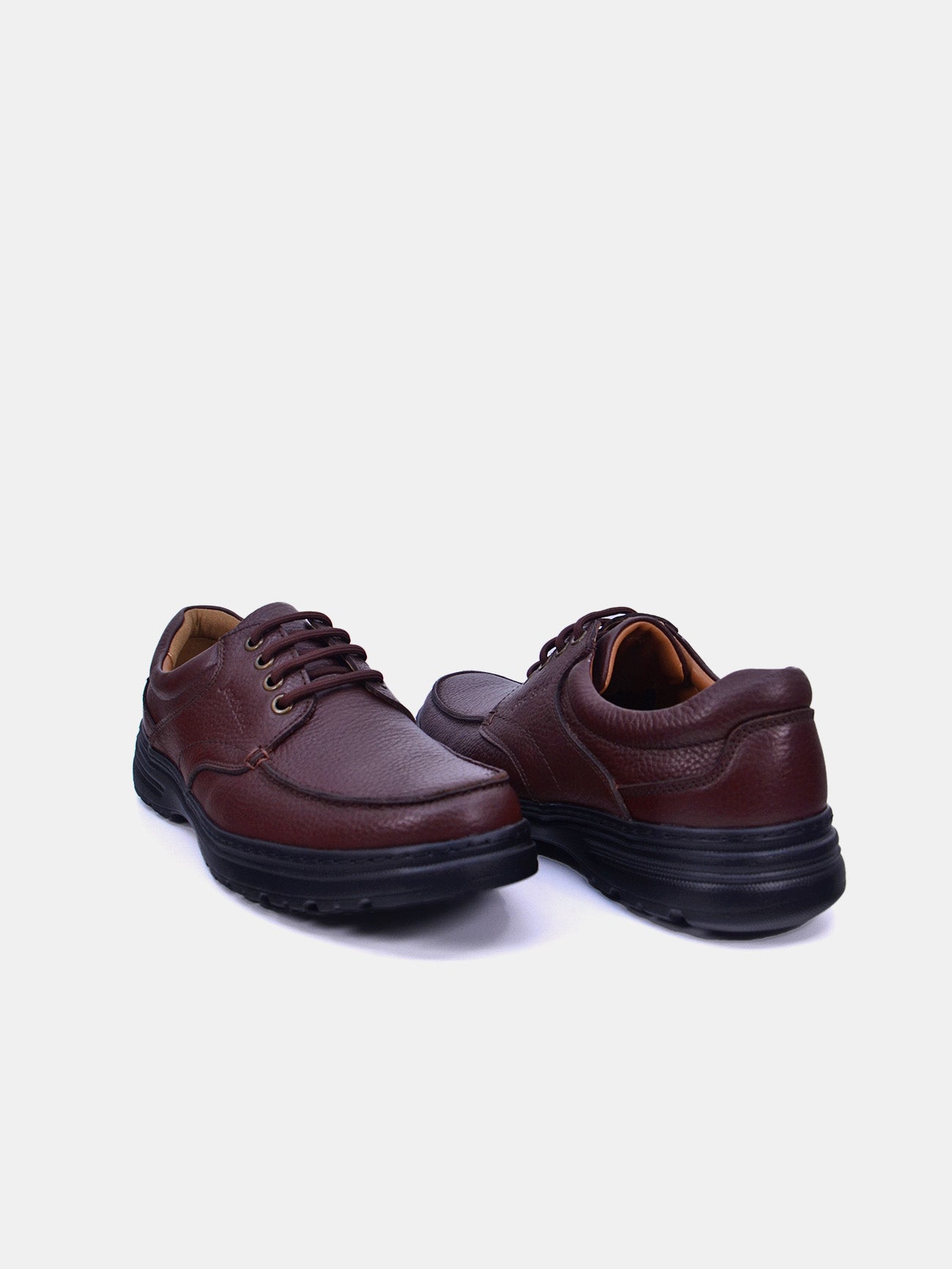 Josef Seibel 6145-5 Men's Grain Leather Shoes #color_Brown