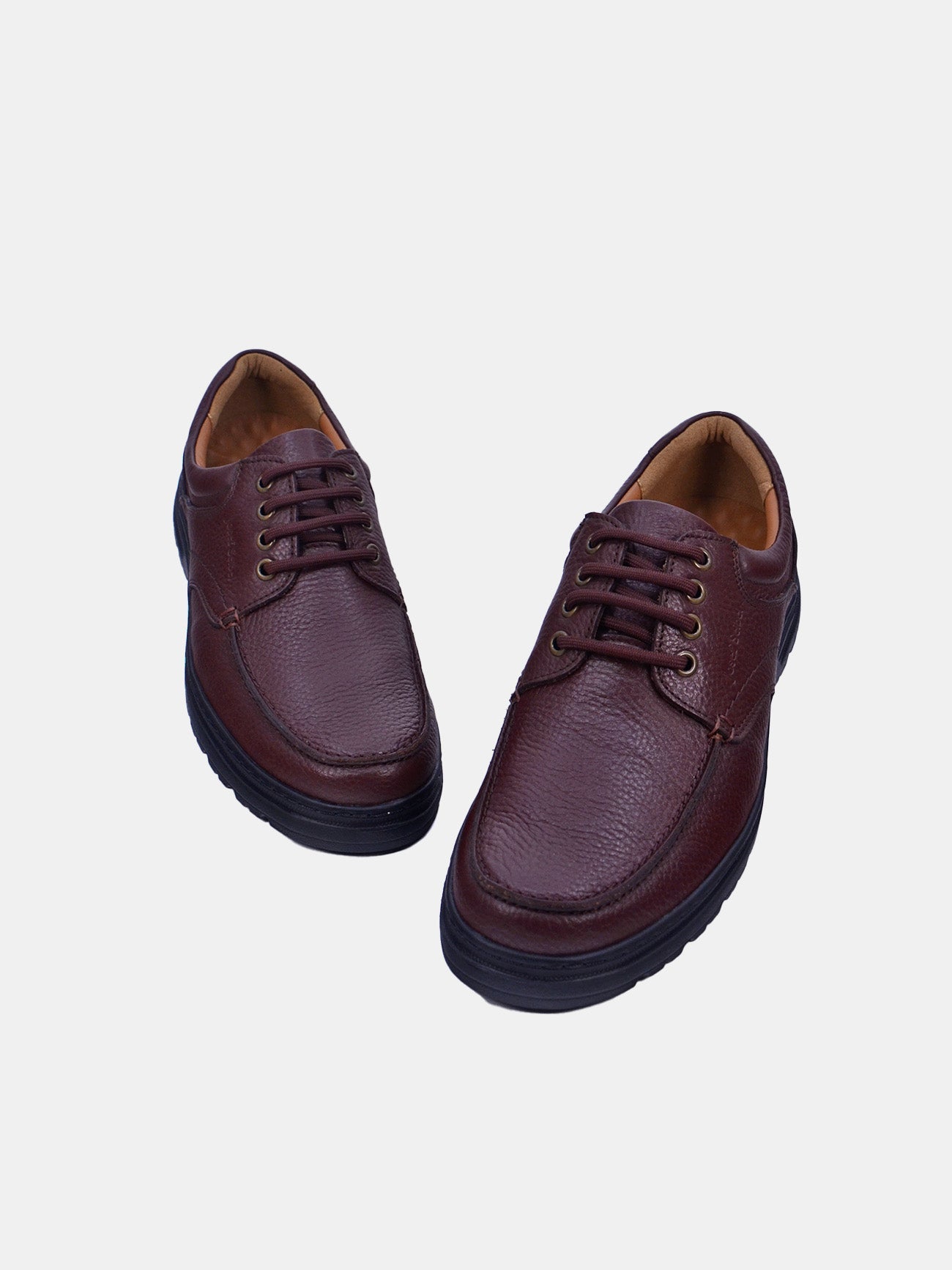 Josef Seibel 6145-5 Men's Grain Leather Shoes #color_Brown