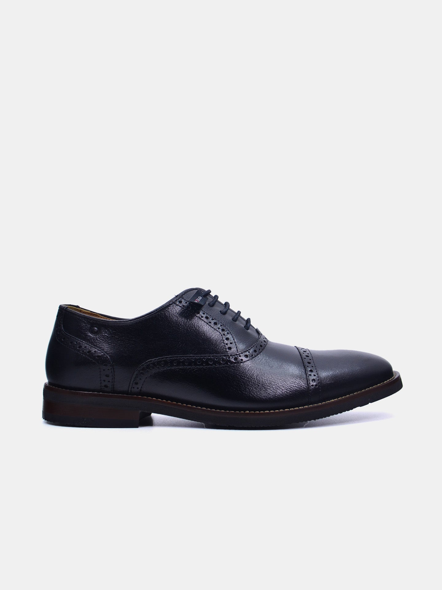 Democrata Men's Roy Lace Up Shoes #color_Black