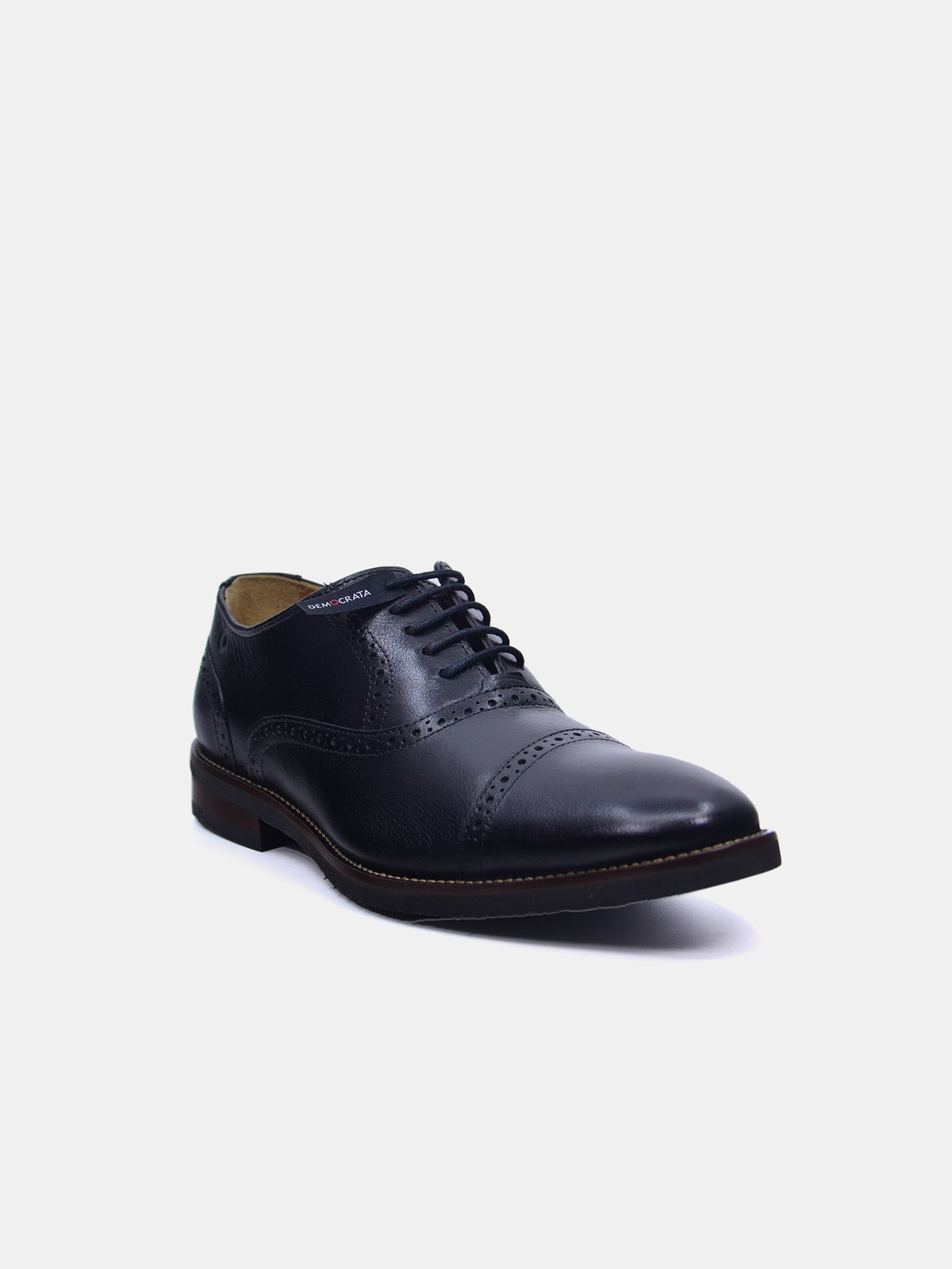 Democrata Men's Roy Lace Up Shoes #color_Black