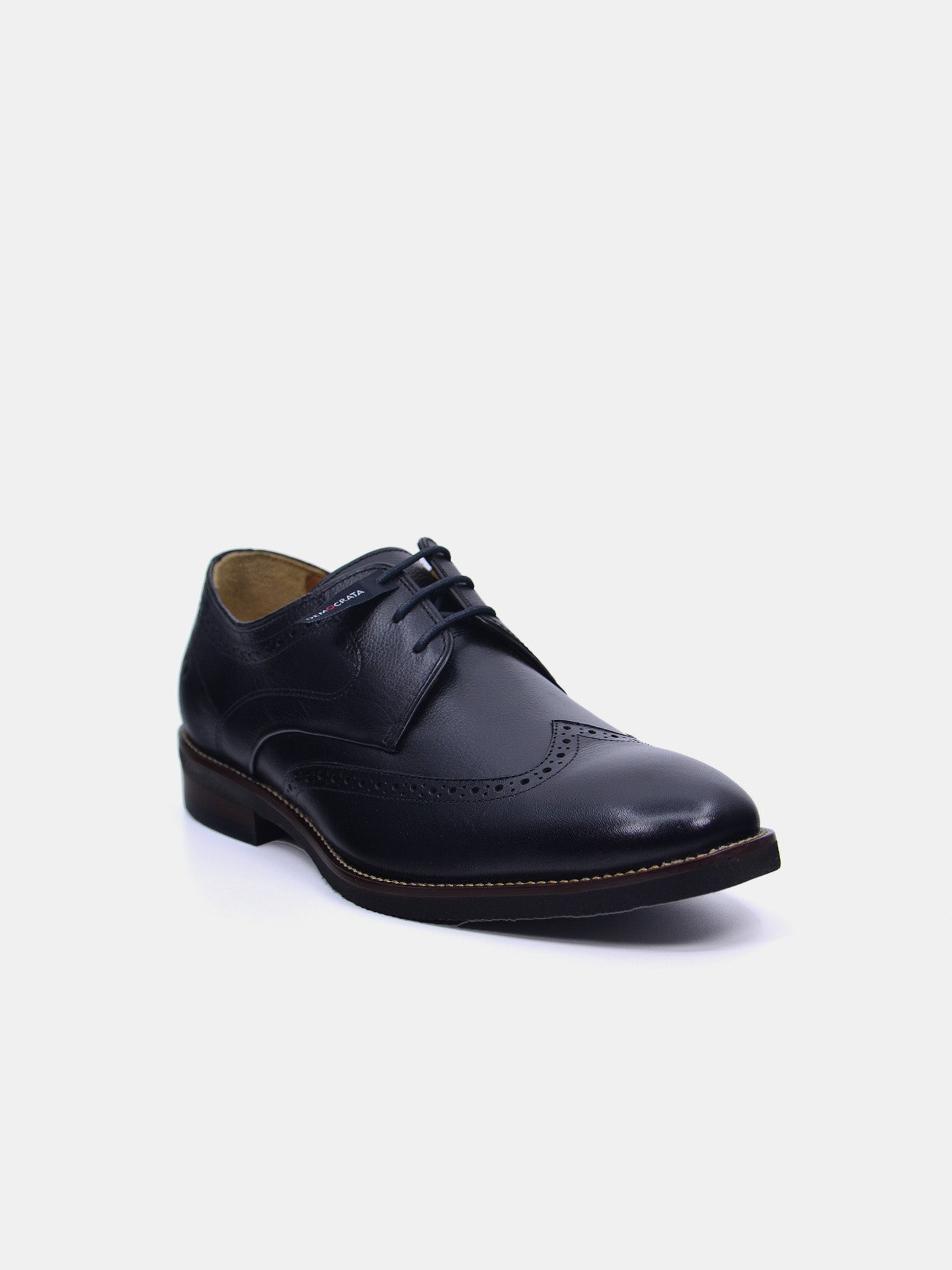 Democrata Men's Metropolitan Roy Light Formal Shoes #color_Black