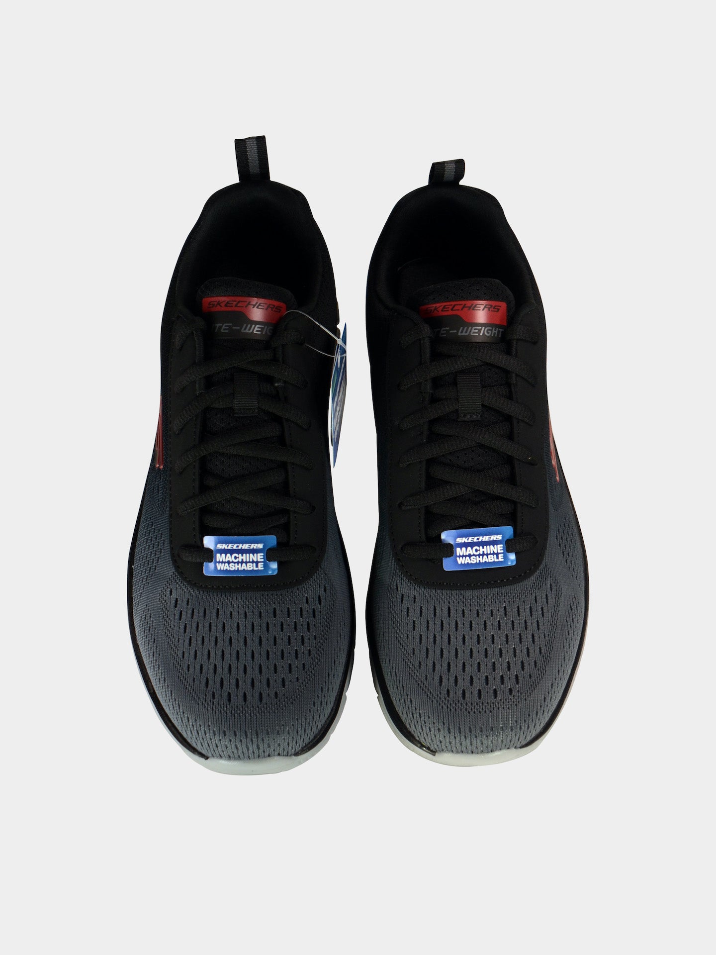 Skechers Men's Track - Ripkent Trainers #color_Black