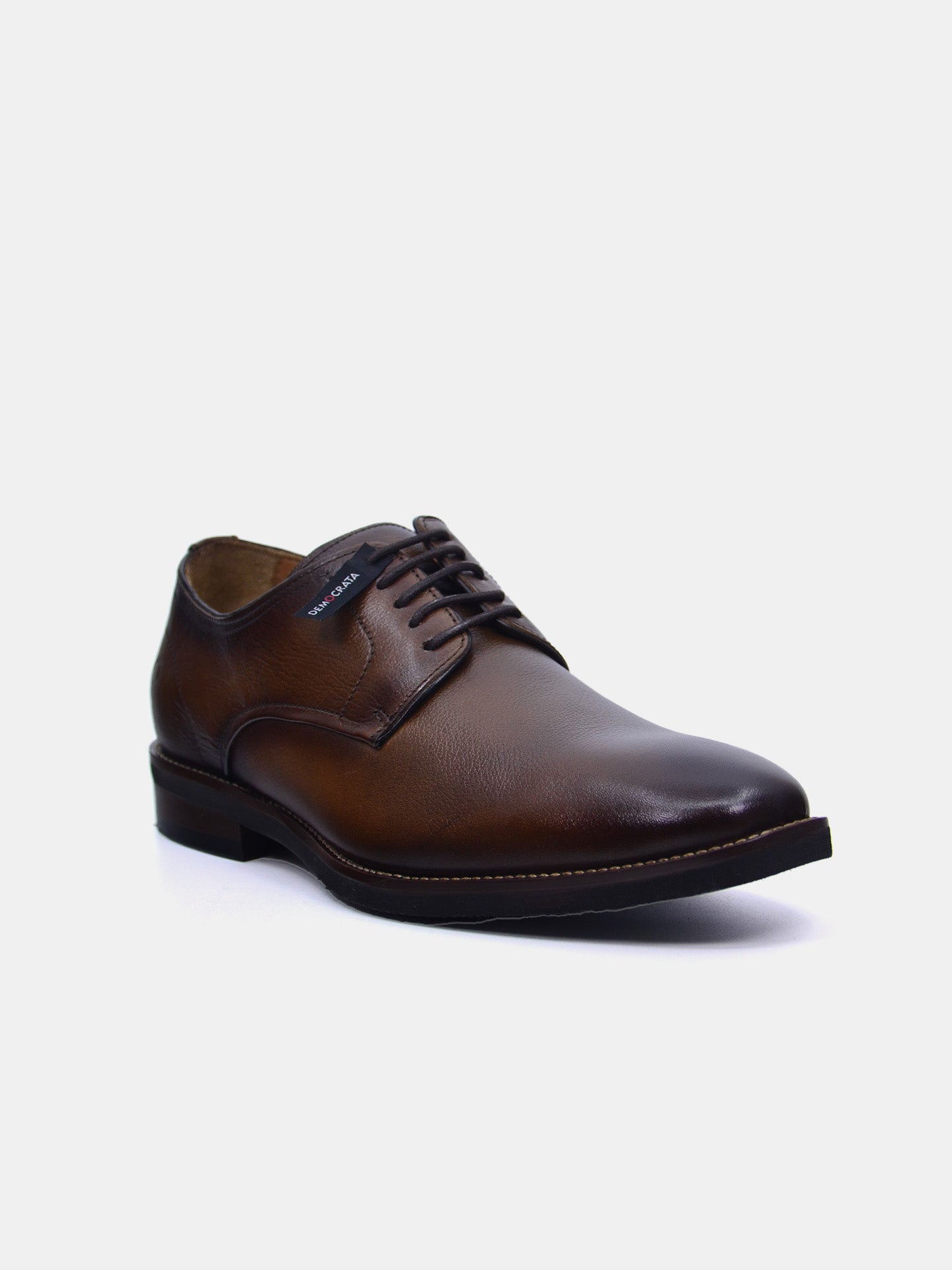 Democrata Men's Roy Light Formal Shoes #color_Brown