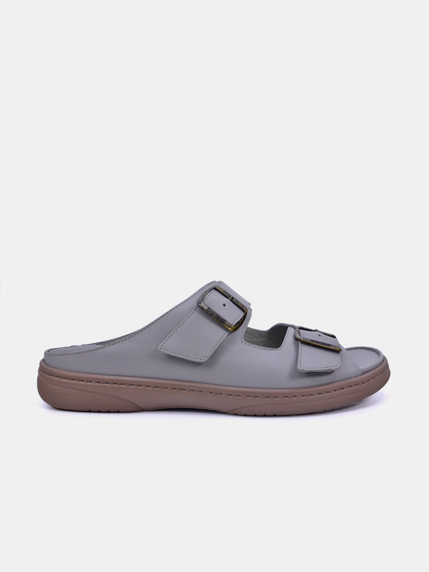Barjeel Uno 23810 Men's Arabic Sandals #color_Gray