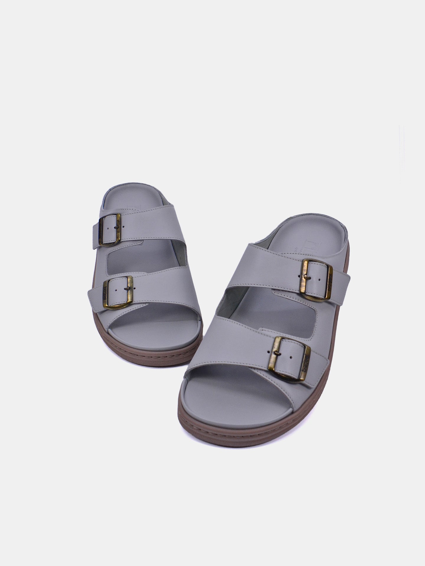 Barjeel Uno 23810 Men's Arabic Sandals #color_Gray