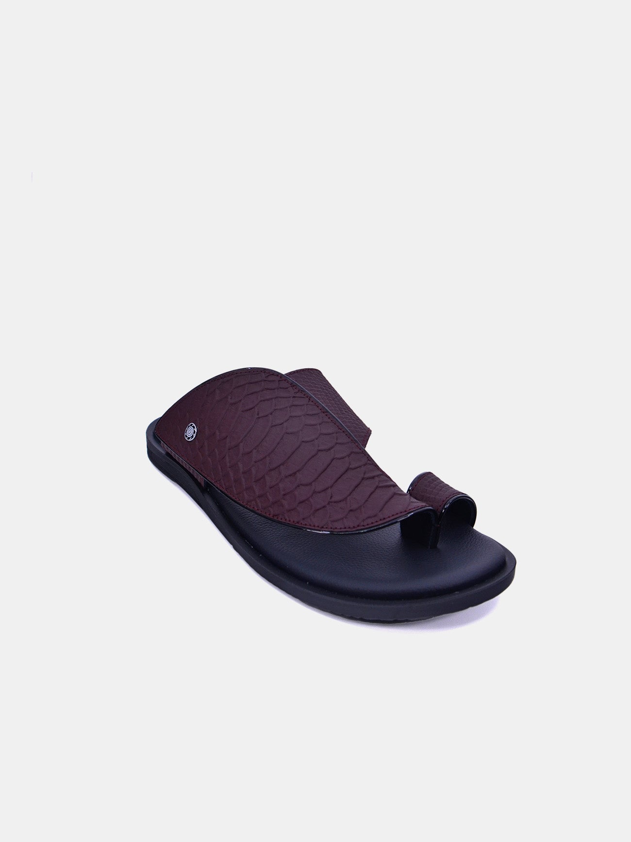 Barjeel Uno 175-046 Men's Sandals #color_Maroon