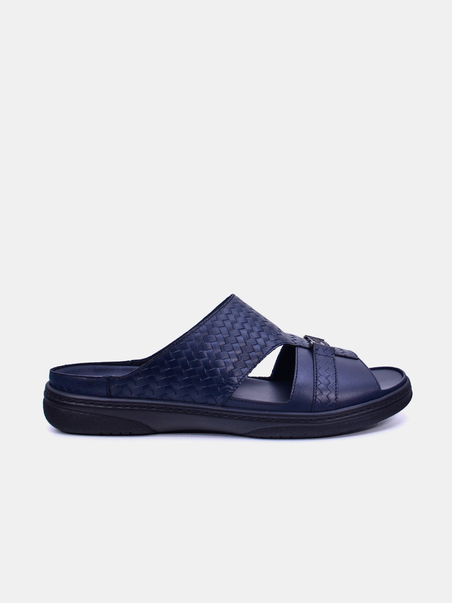Barjeel Uno 2372 Men's Arabic Sandals #color_Navy