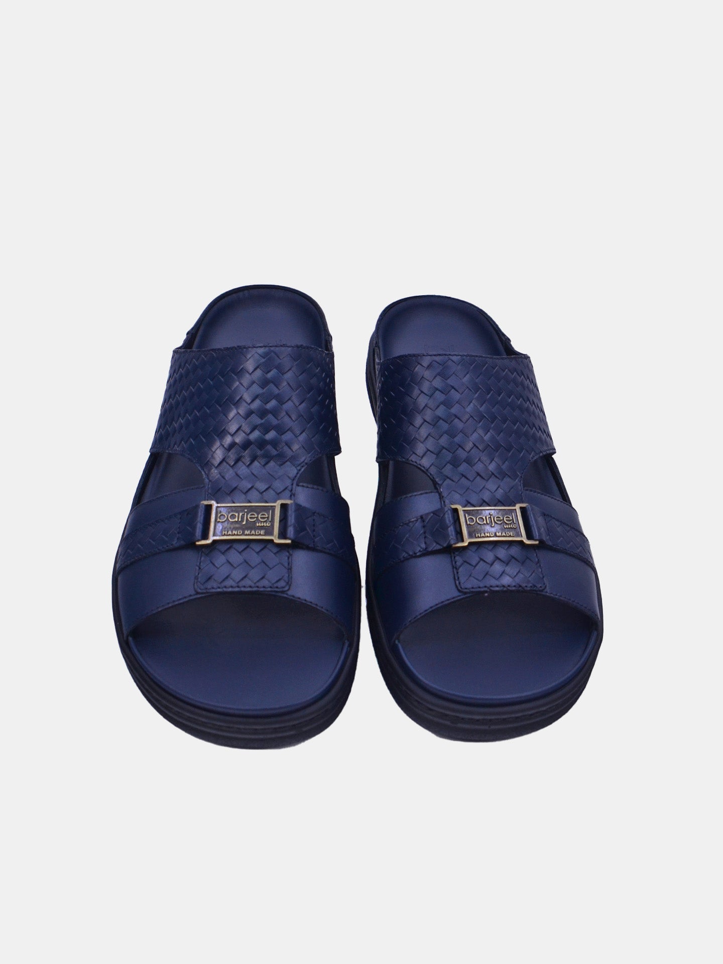 Barjeel Uno 2372 Men's Arabic Sandals #color_Navy