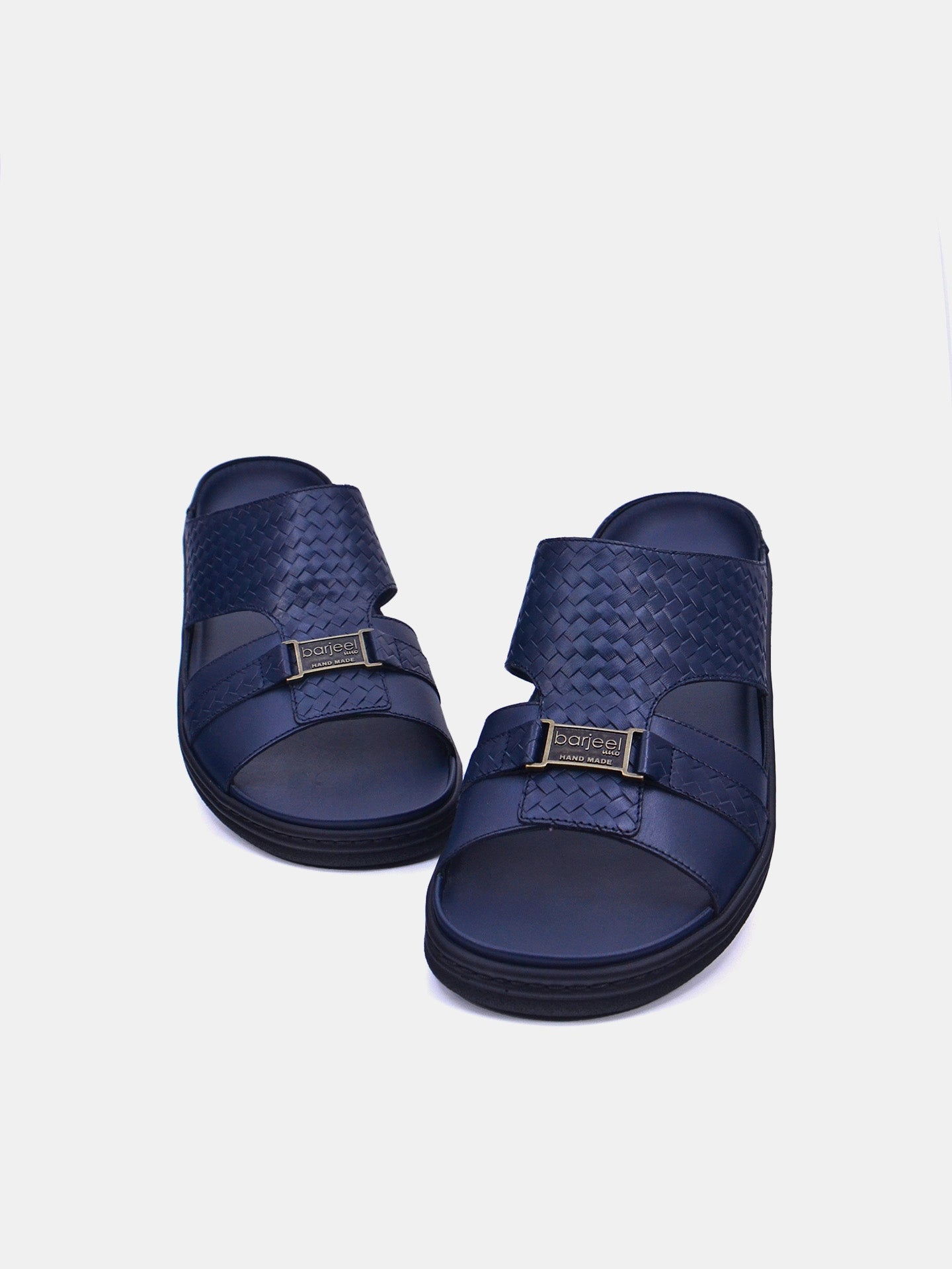 Barjeel Uno 2372 Men's Arabic Sandals #color_Navy