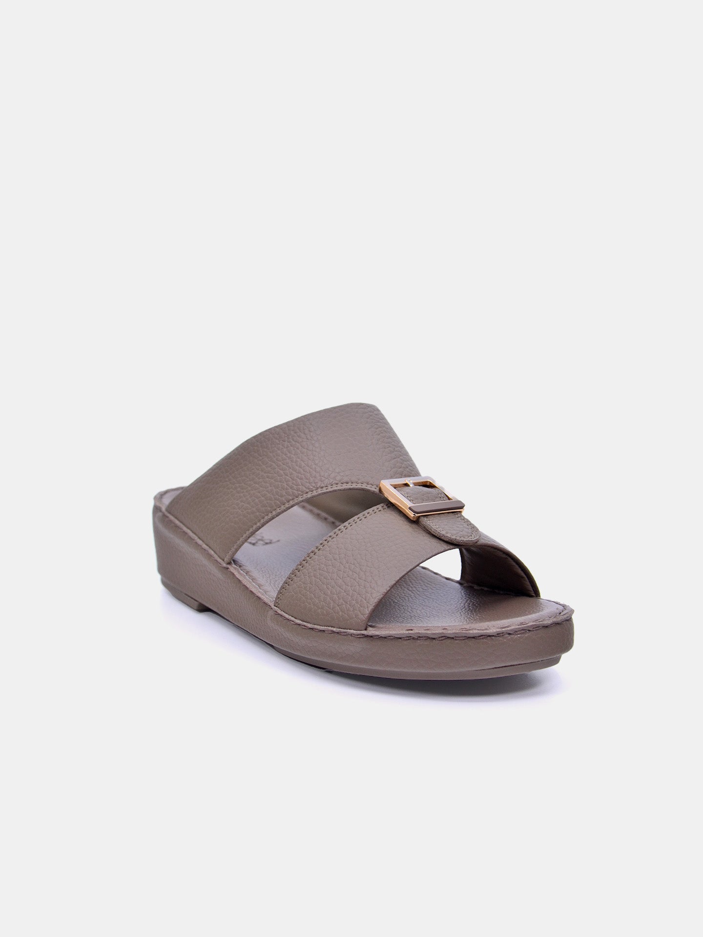 Barjeel Uno V-133 Men's Arabic Sandals #color_Gray