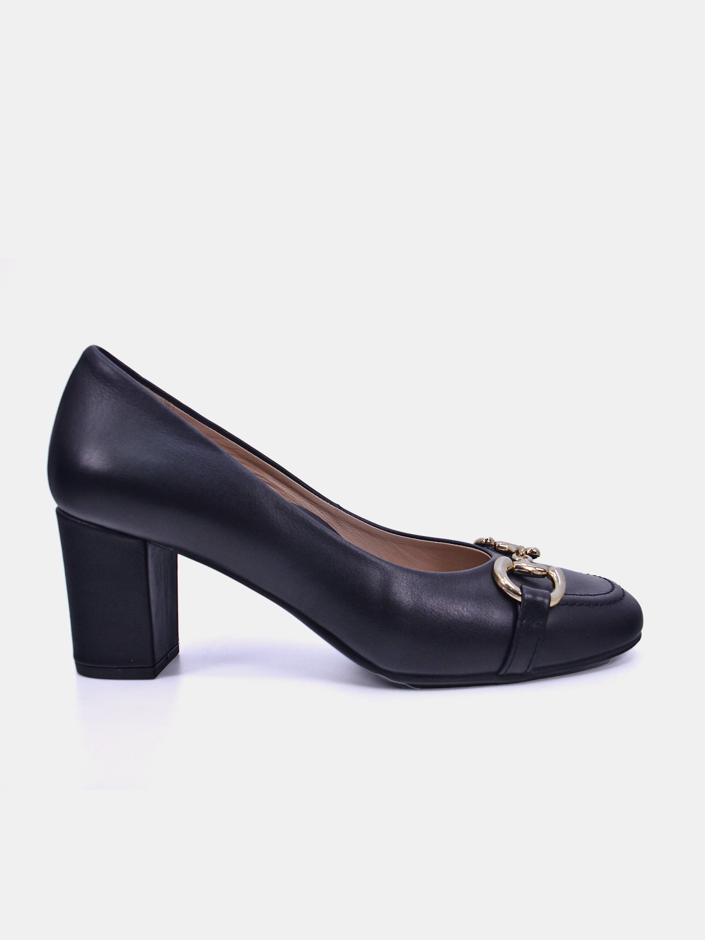 DFC Relax H-61003 Women's Heeled Shoes #color_Black