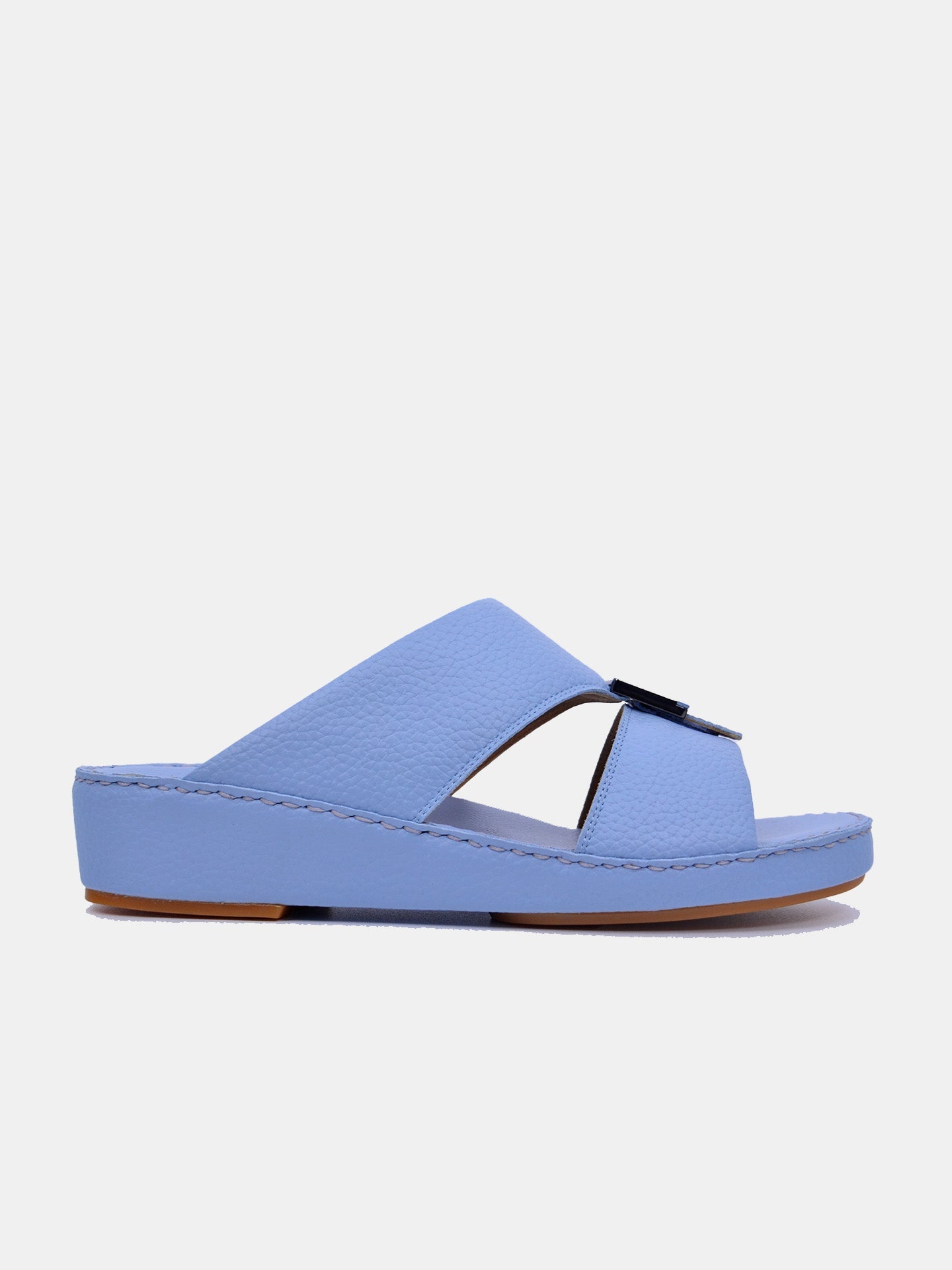 Barjeel Uno V-133 Men's Arabic Sandals #color_Blue
