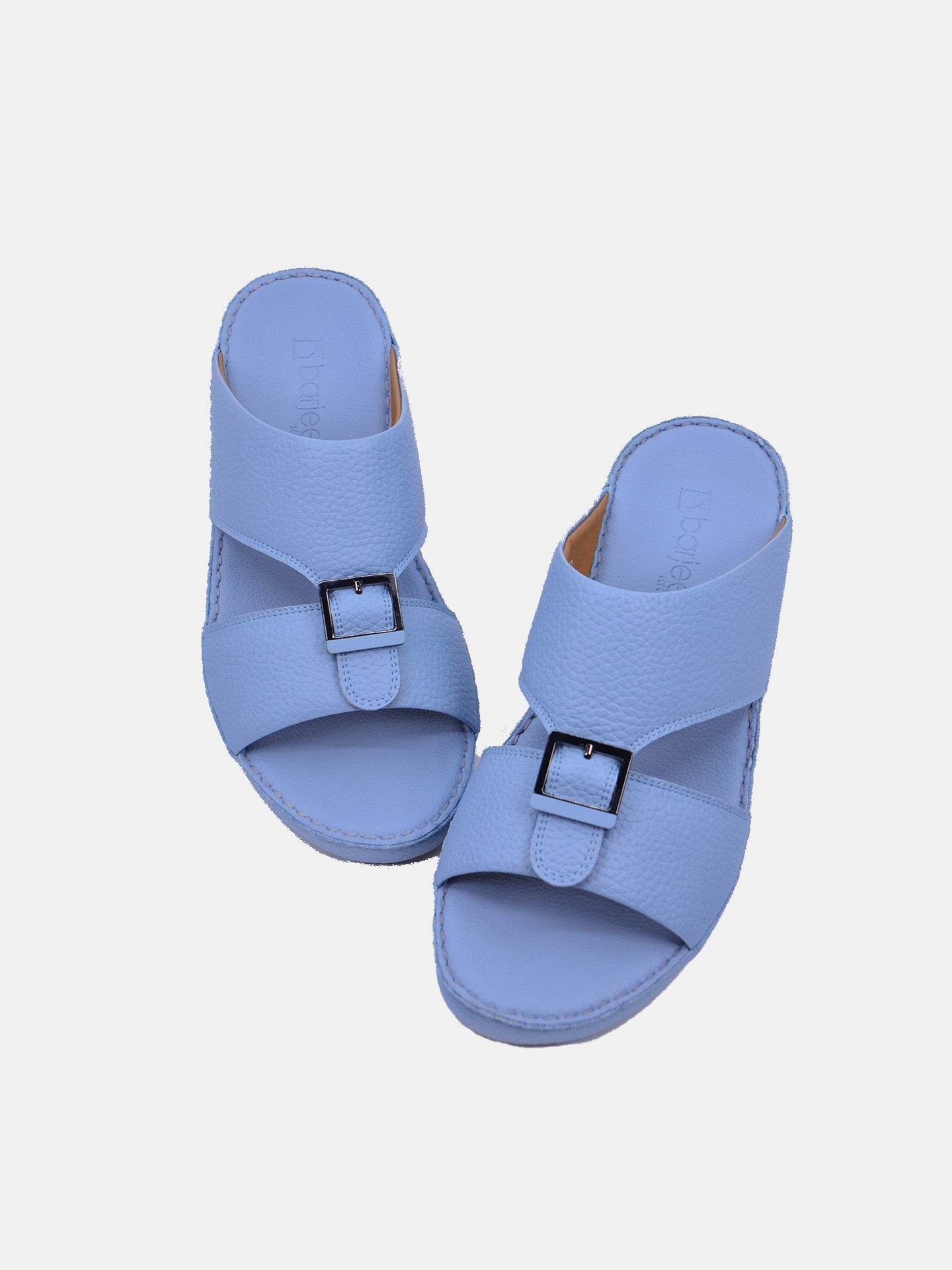 Barjeel Uno V-133 Men's Arabic Sandals #color_Blue