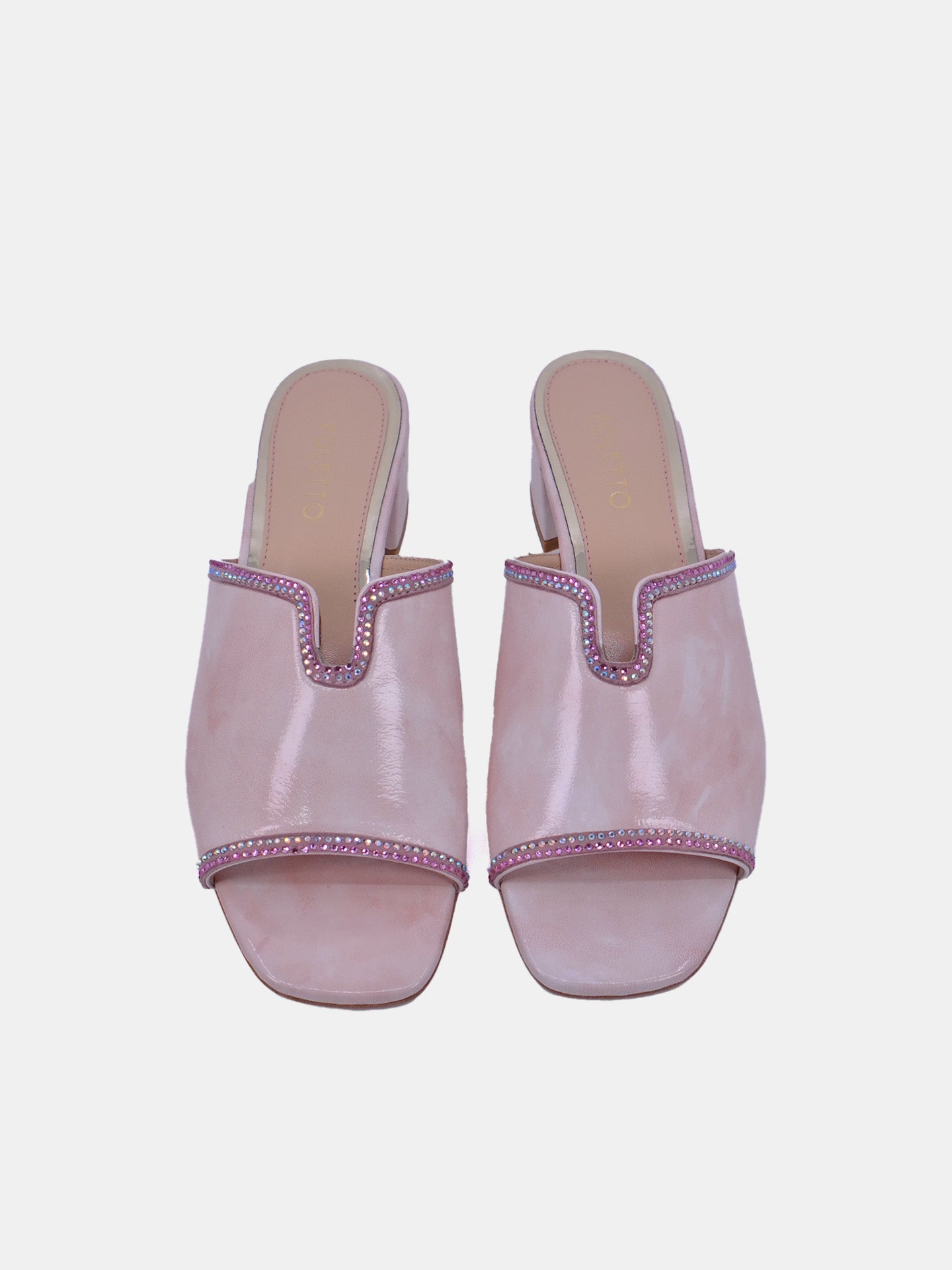 Poletto 54410 Women's Heeled Sandals #color_Pink