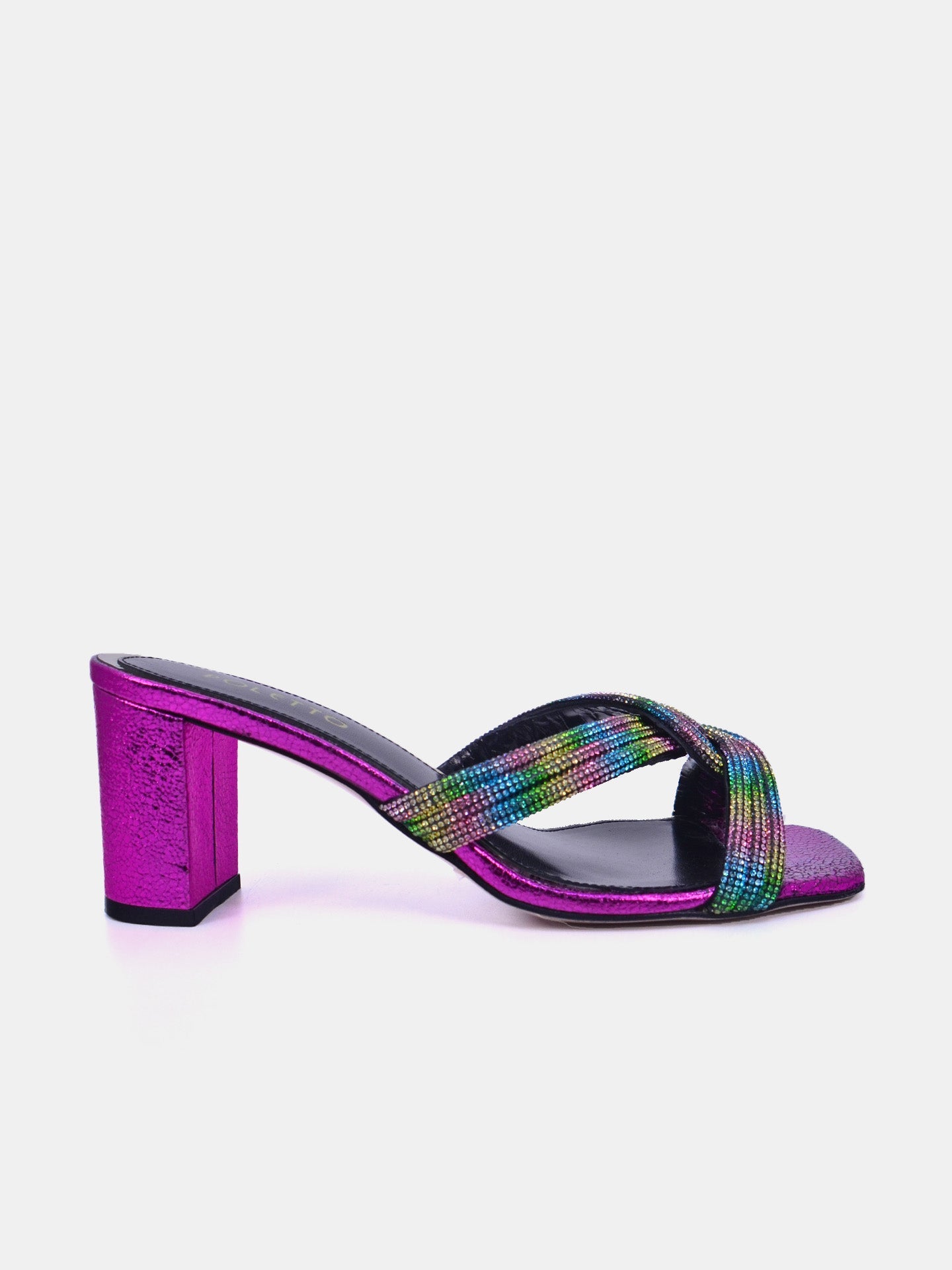 Poletto 4183177 Women's Heeled Sandals #color_Pink