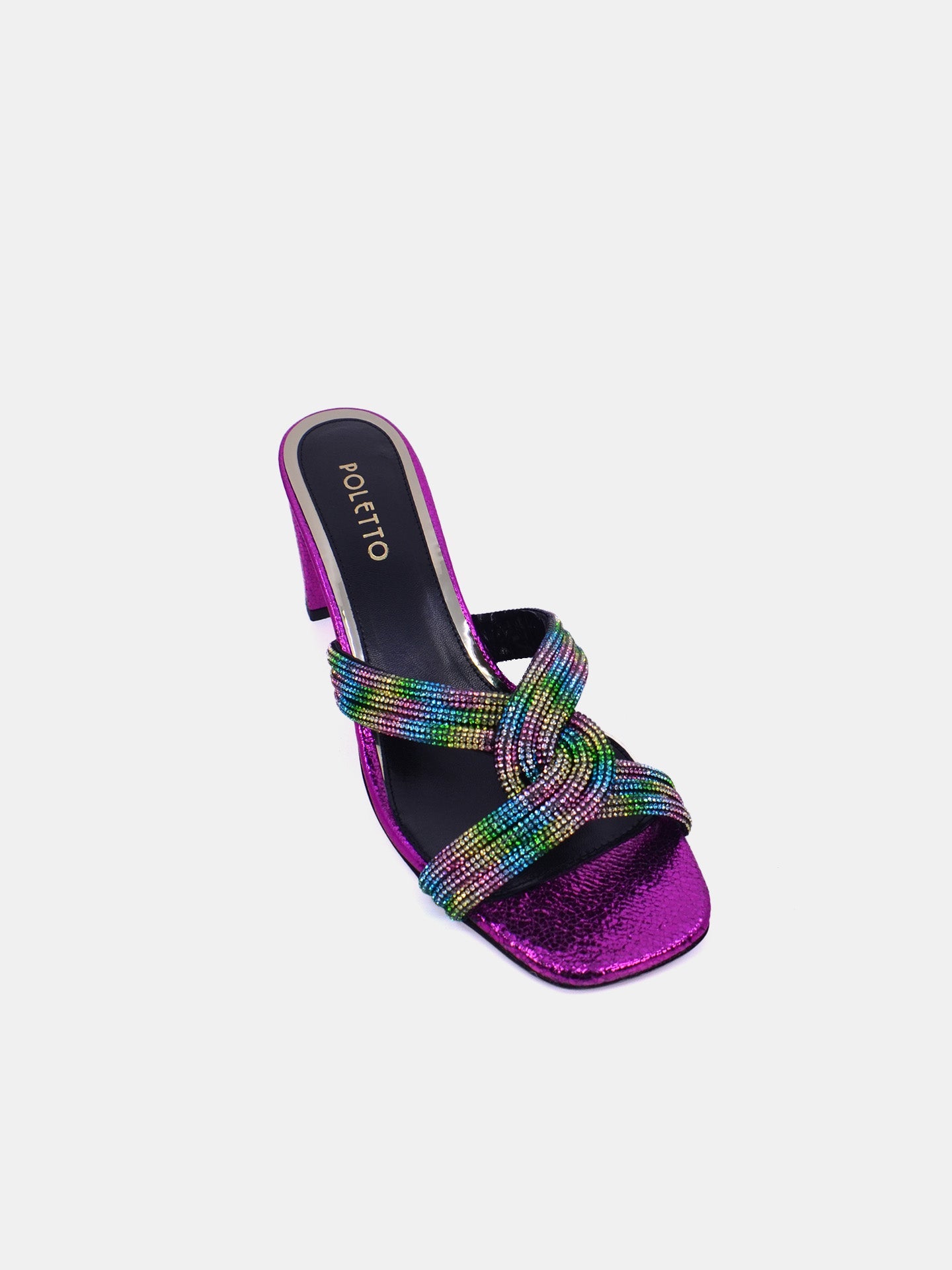 Poletto 4183177 Women's Heeled Sandals #color_Pink