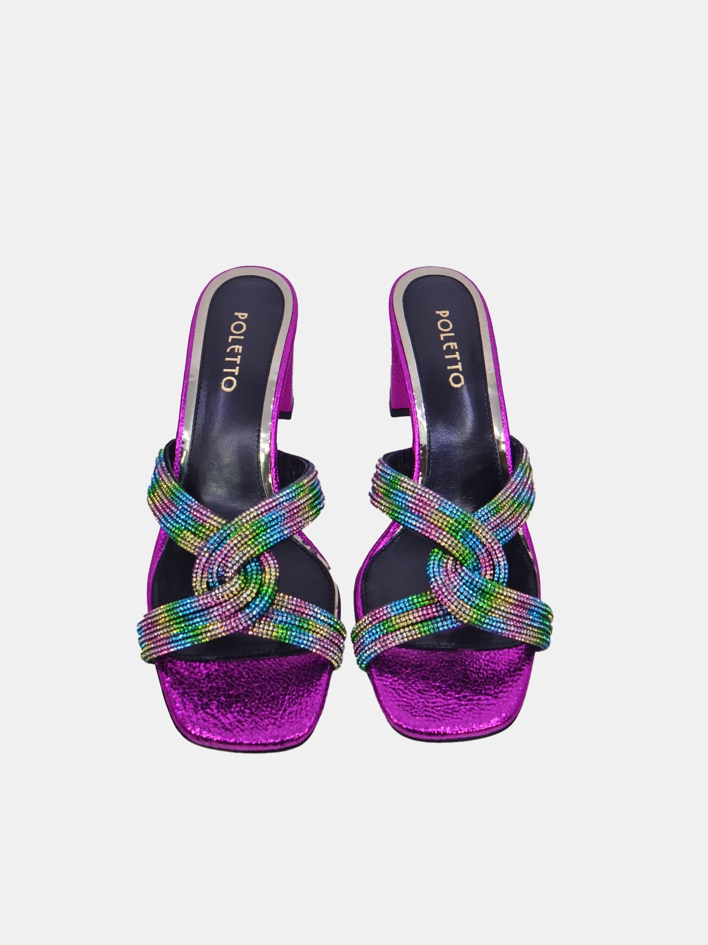 Poletto 4183177 Women's Heeled Sandals #color_Pink