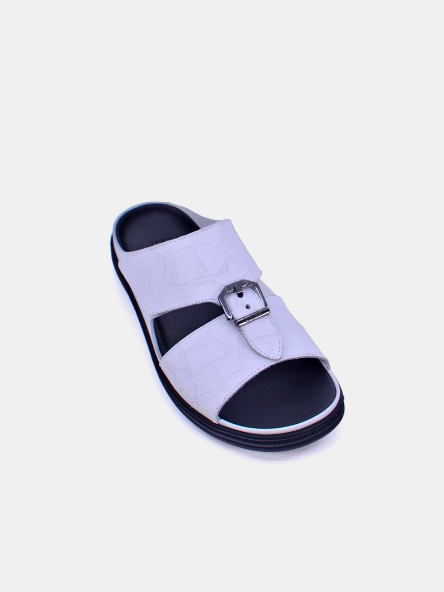 Barjeel Uno 23826 Men's Sandals #color_White
