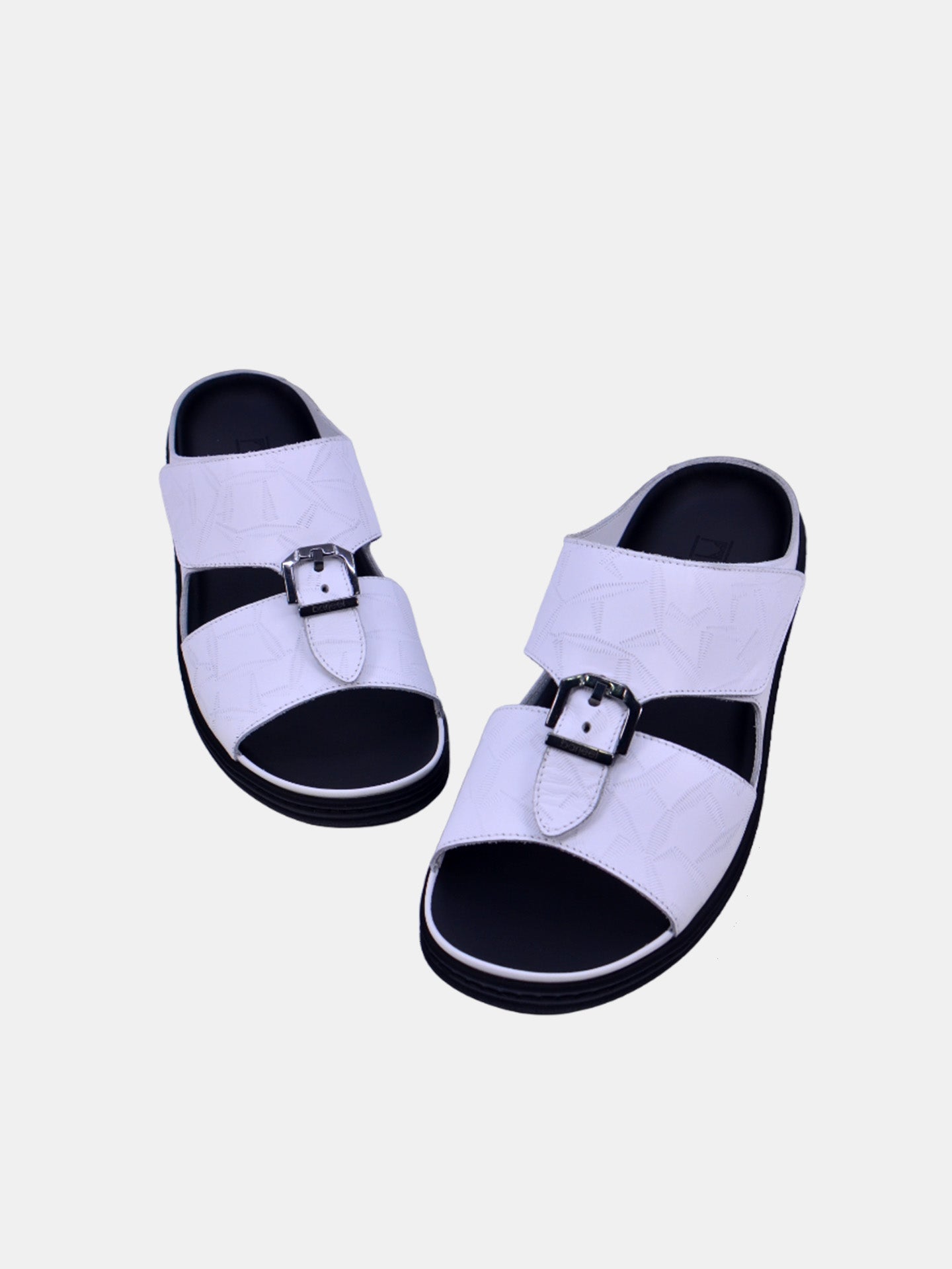 Barjeel Uno 23826 Men's Sandals #color_White