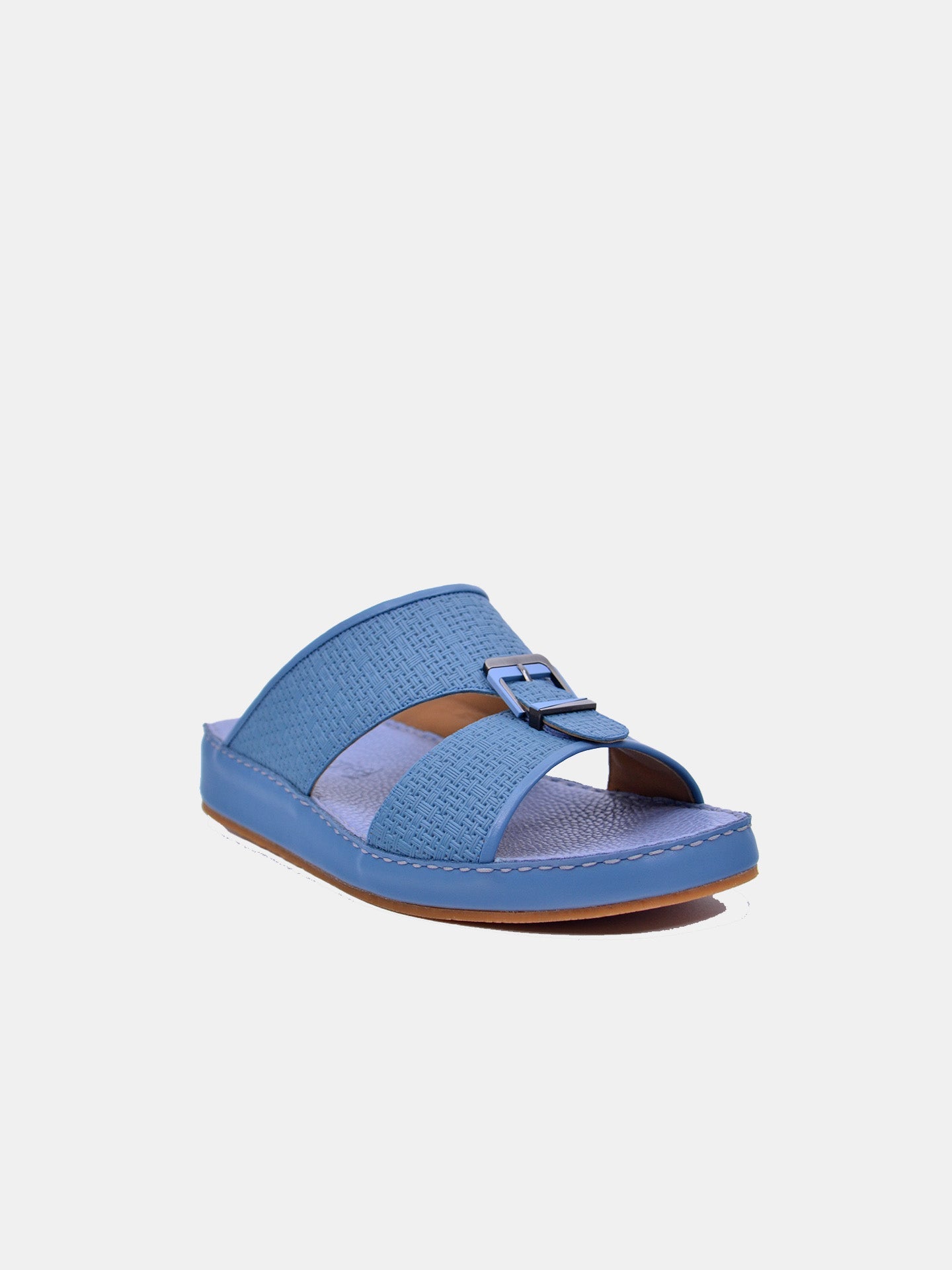 Barjeel Uno MSA-112 Men's Arabic Sandals #color_Blue
