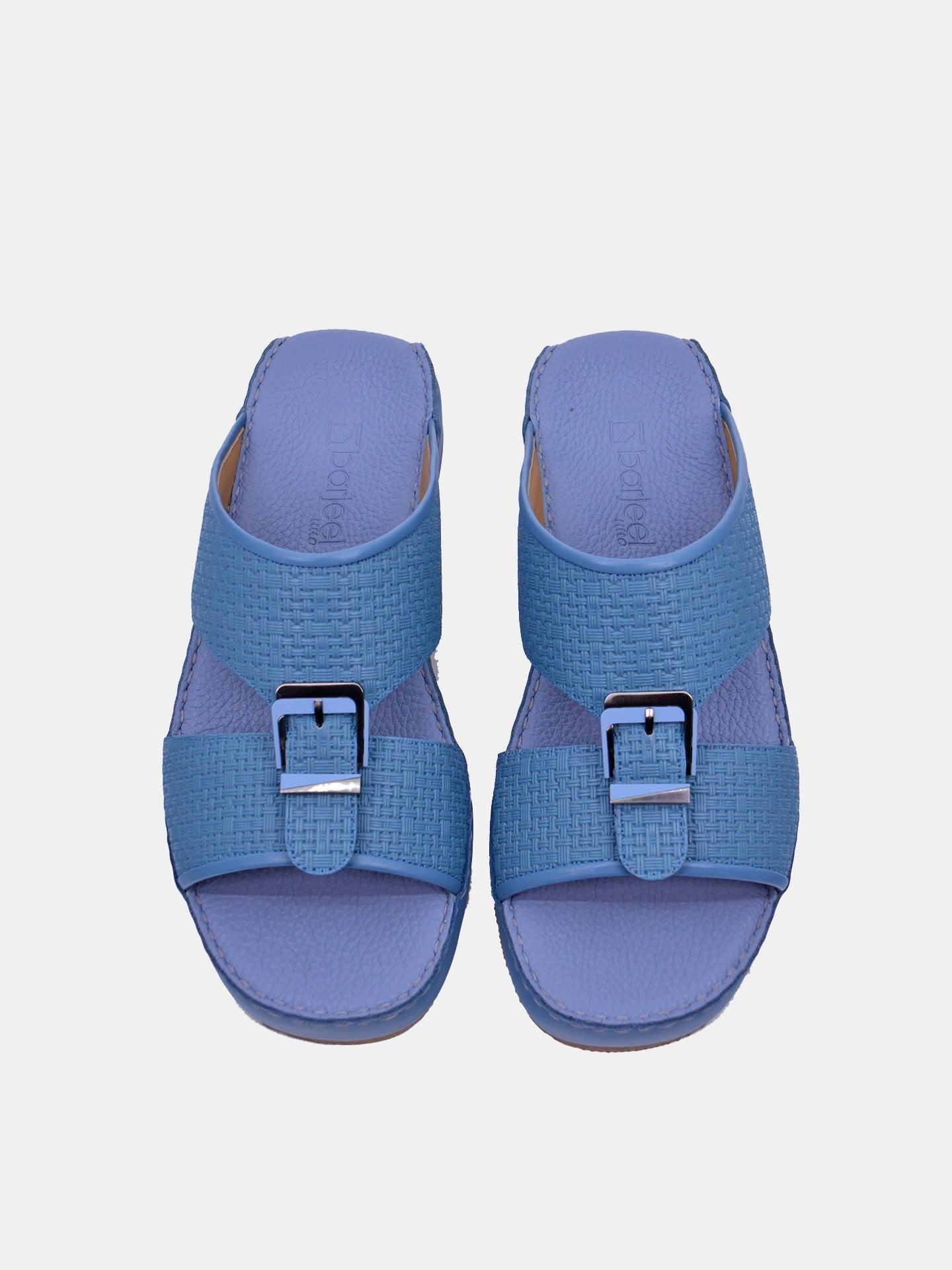 Barjeel Uno MSA-112 Men's Arabic Sandals #color_Blue