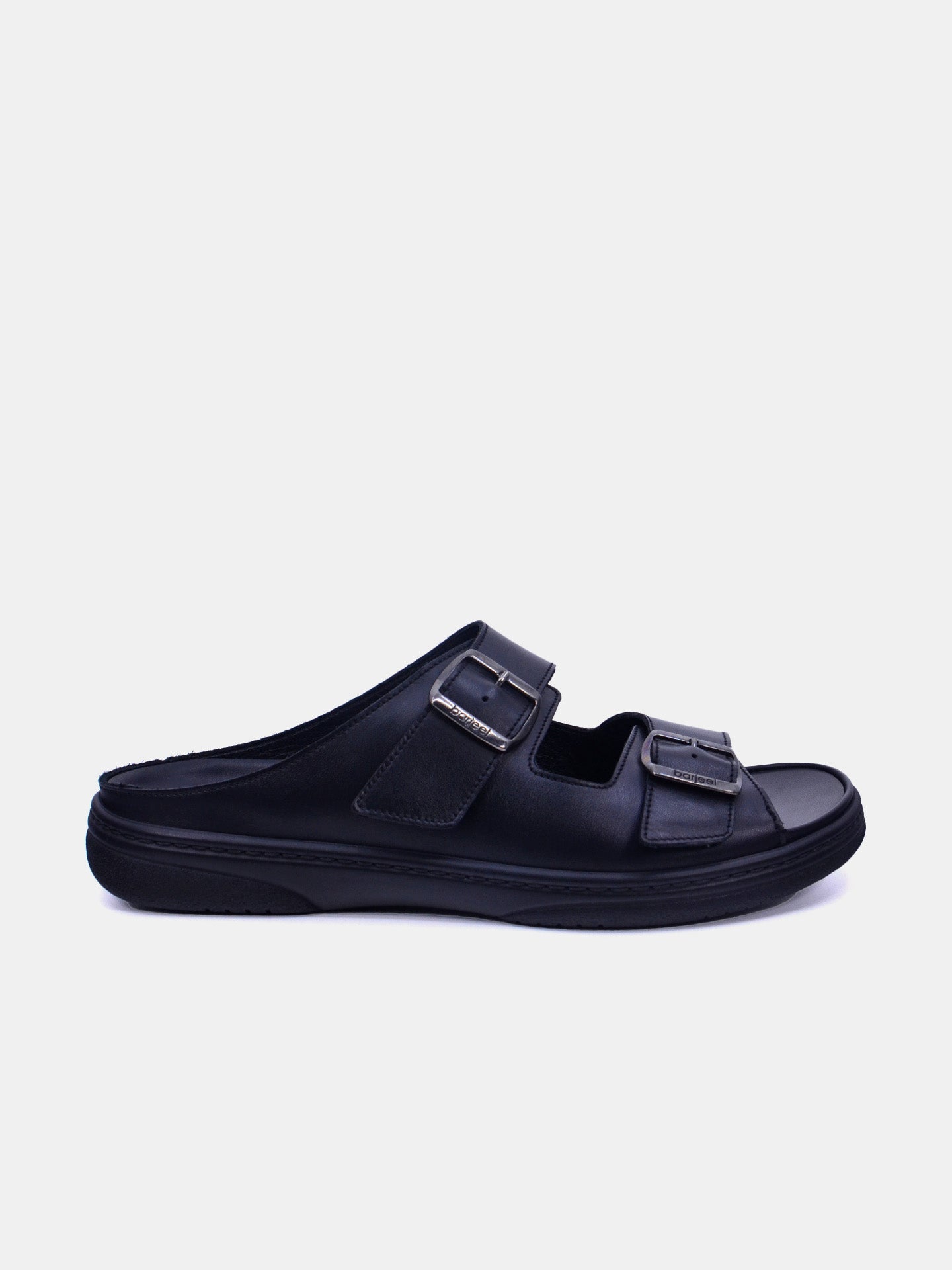 Barjeel Uno 23810 Men's Arabic Sandals #color_Black