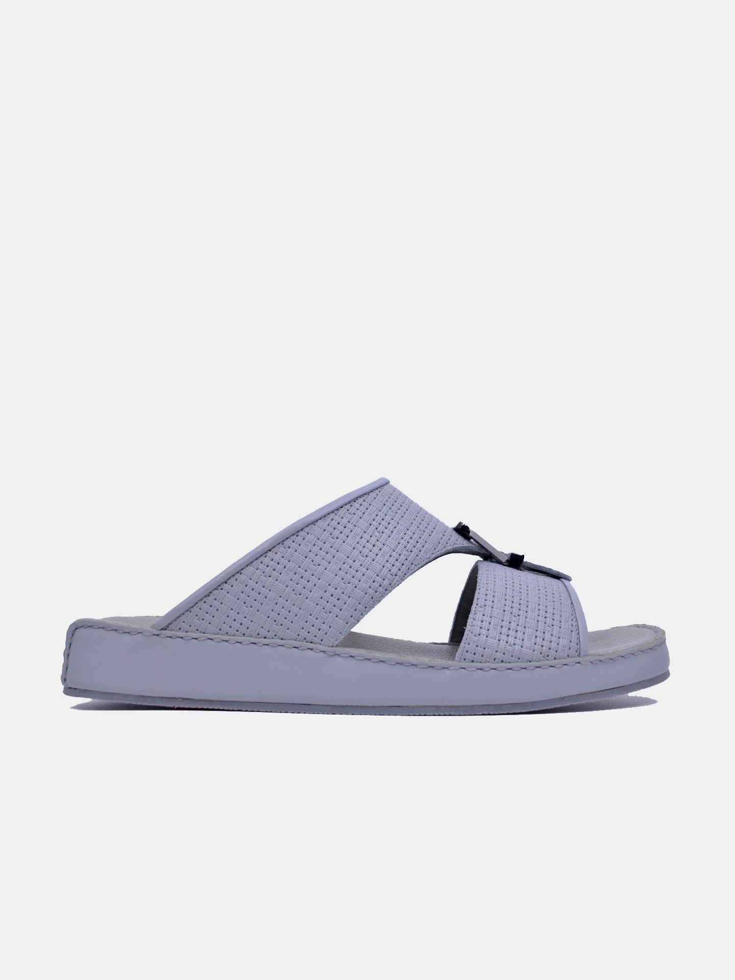 Barjeel Uno MSA-112 Men's Arabic Sandals #color_Gray