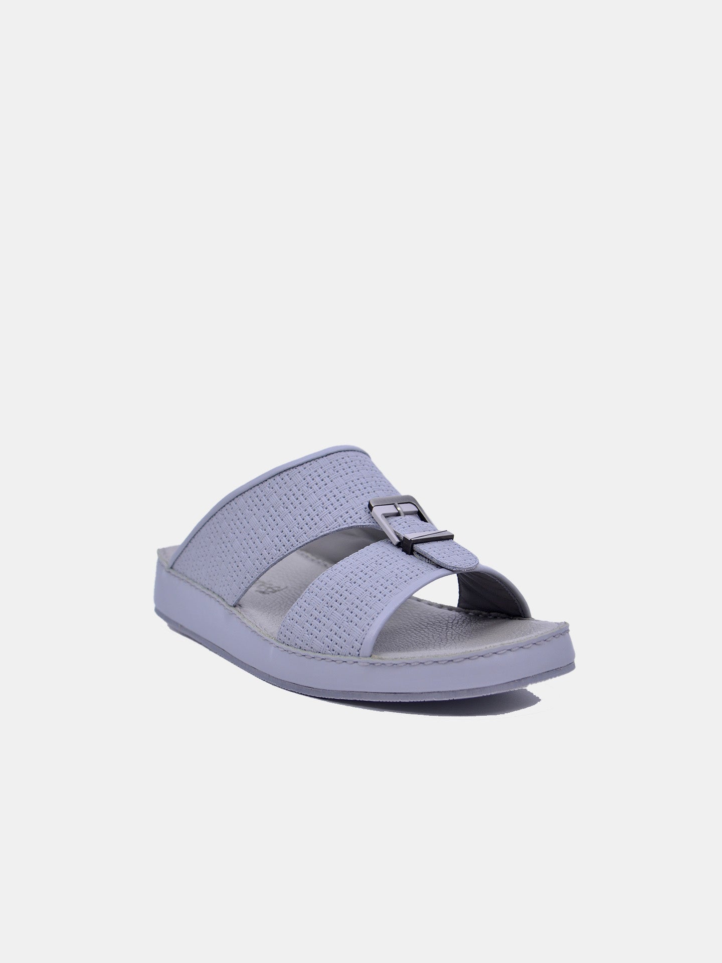 Barjeel Uno MSA-112 Men's Arabic Sandals #color_Gray
