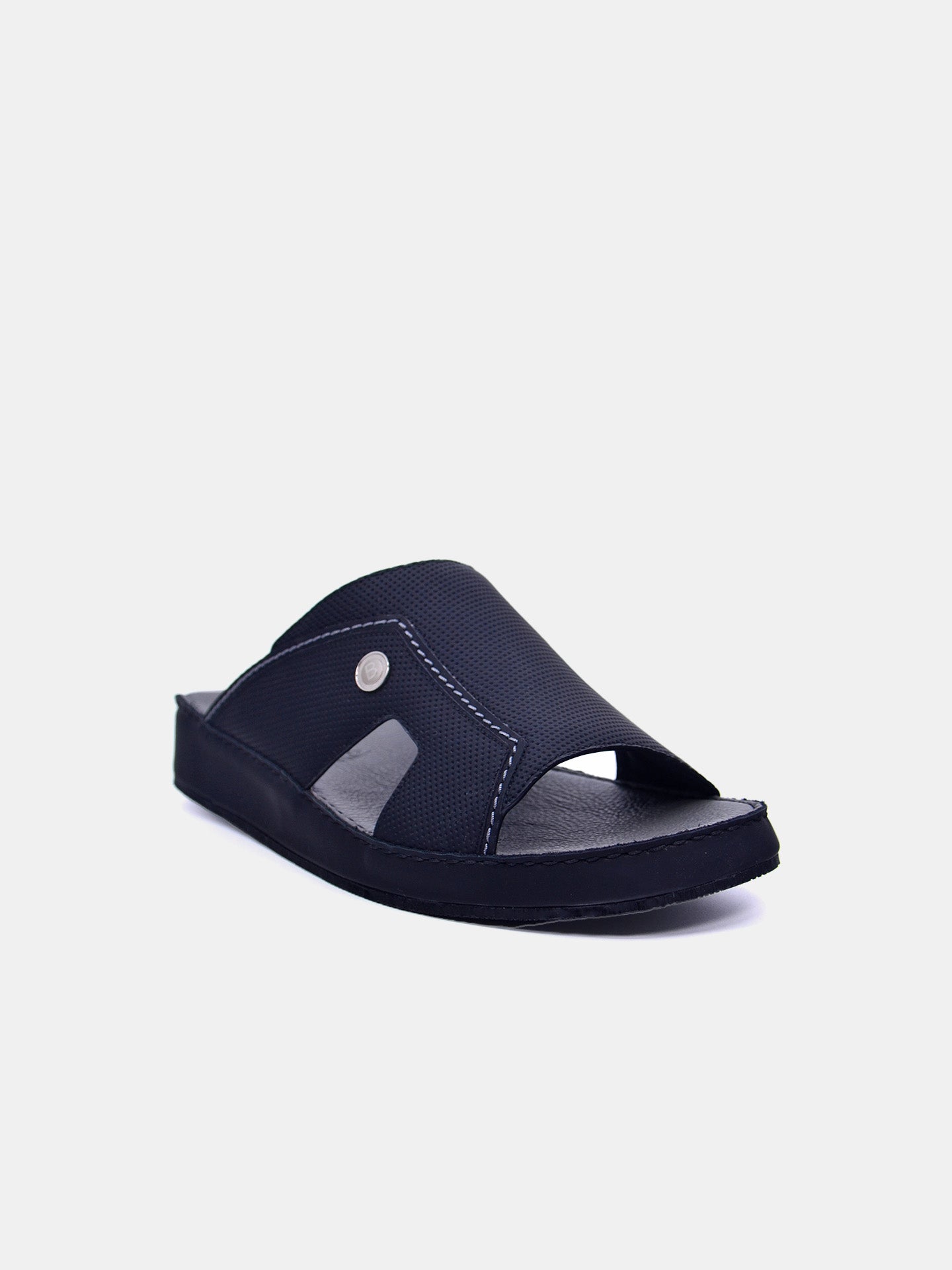 Barjeel Uno C357-21 Men's Arabic Sandals #color_Black