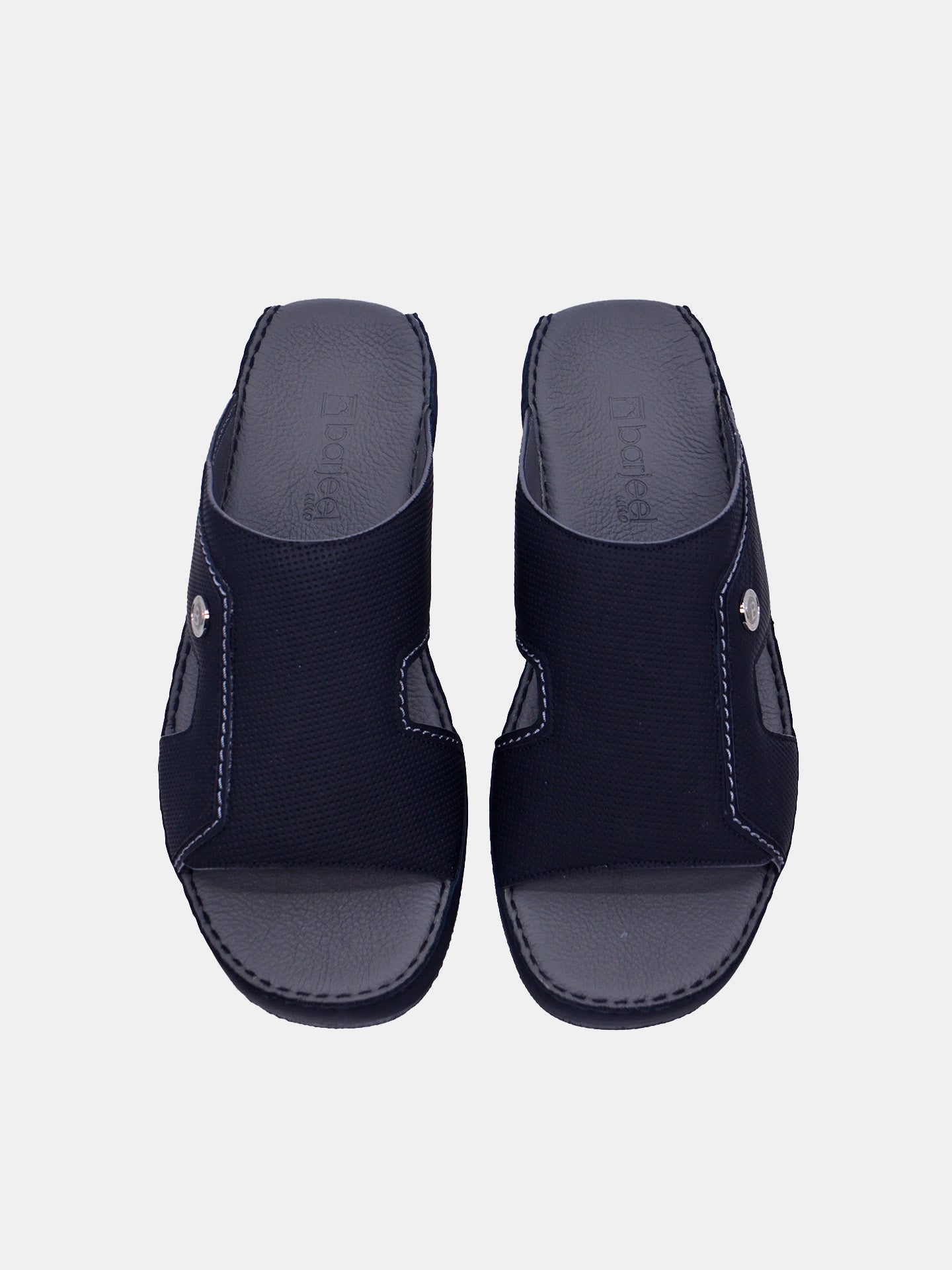 Barjeel Uno C357-21 Men's Arabic Sandals #color_Black