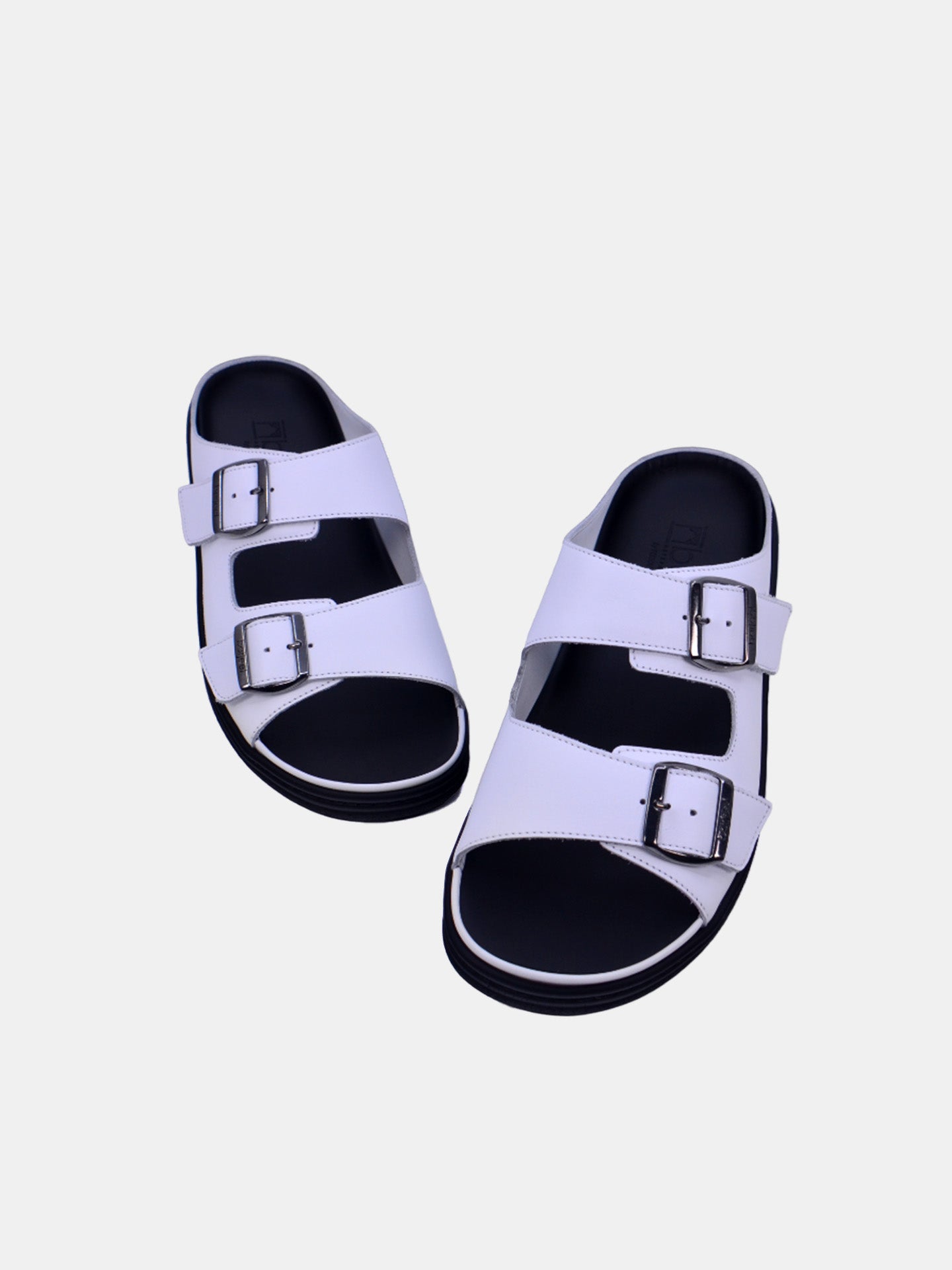 Barjeel Uno 23810 Men's Arabic Sandals #color_White