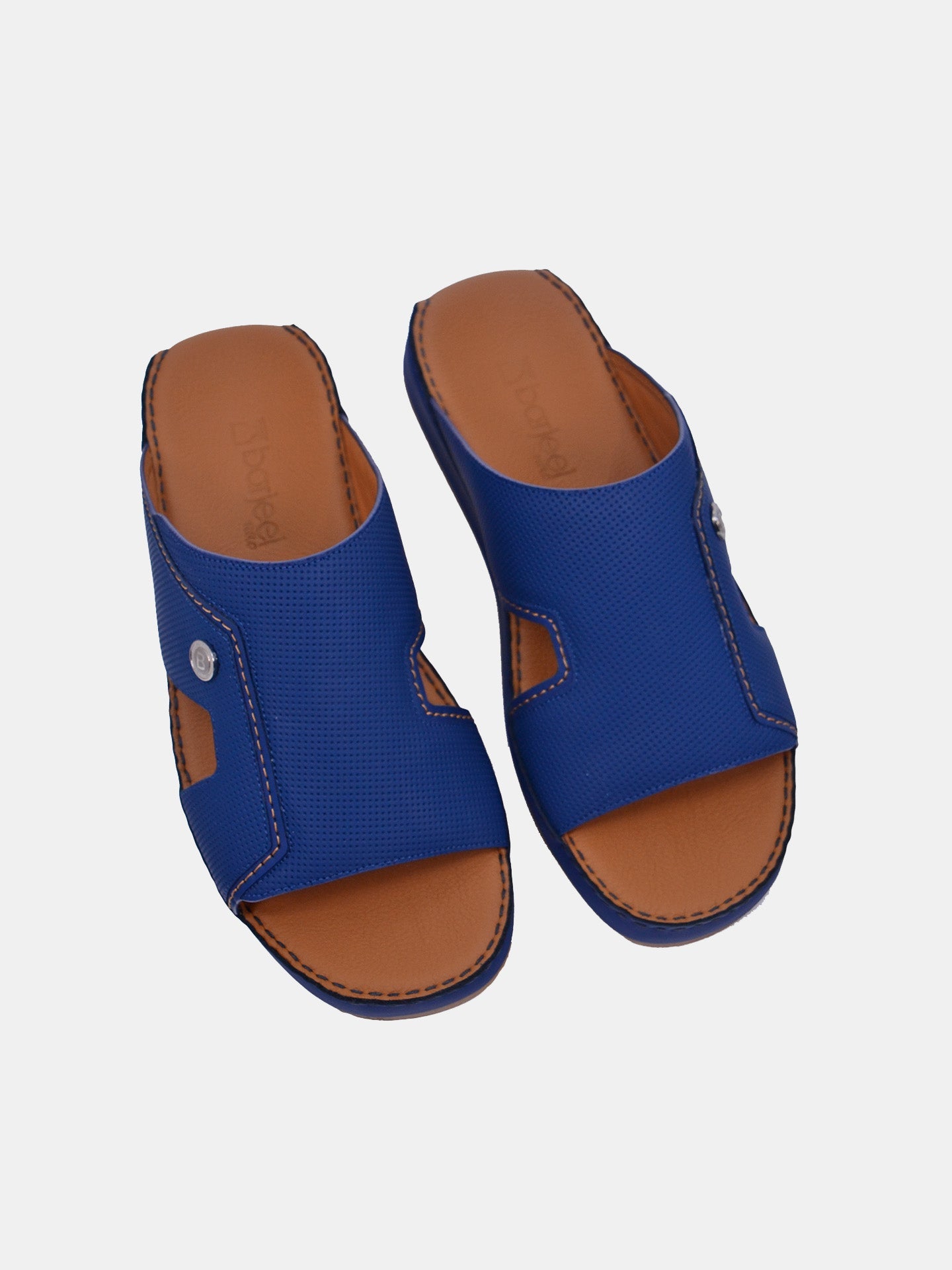 Barjeel Uno C357-21 Men's Arabic Sandals #color_Blue