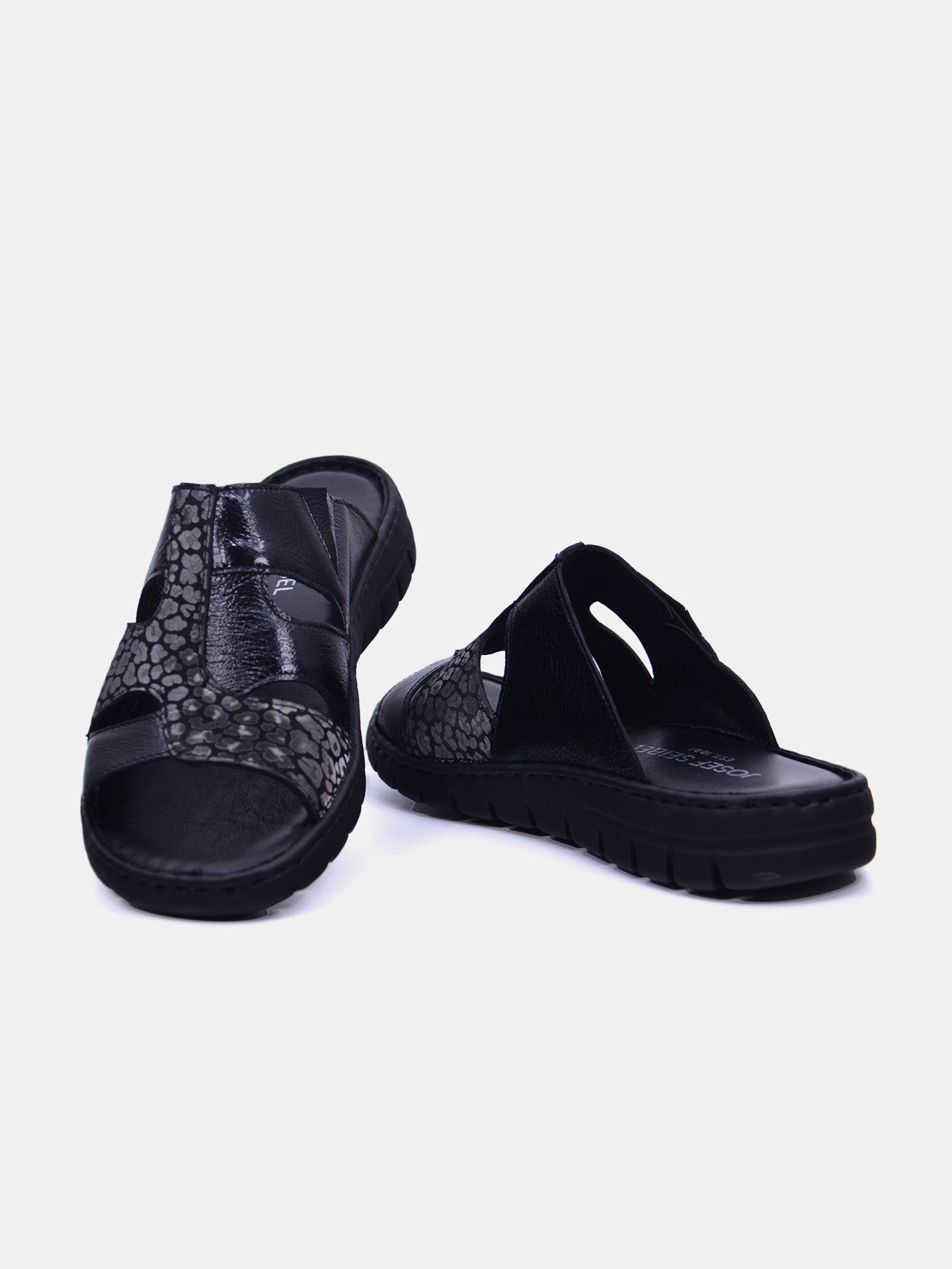 Josef Seibel 93469 Women's Flat Sandals #color_Gray