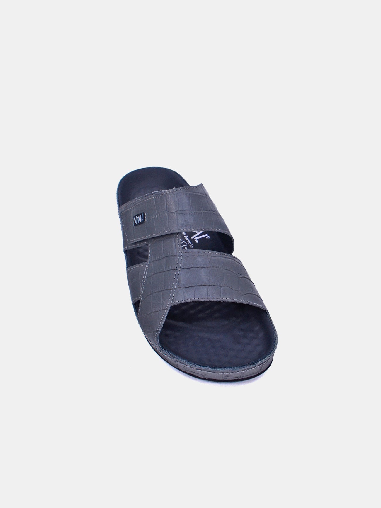 Vital 74004S Men's Slider Sandals #color_Gray
