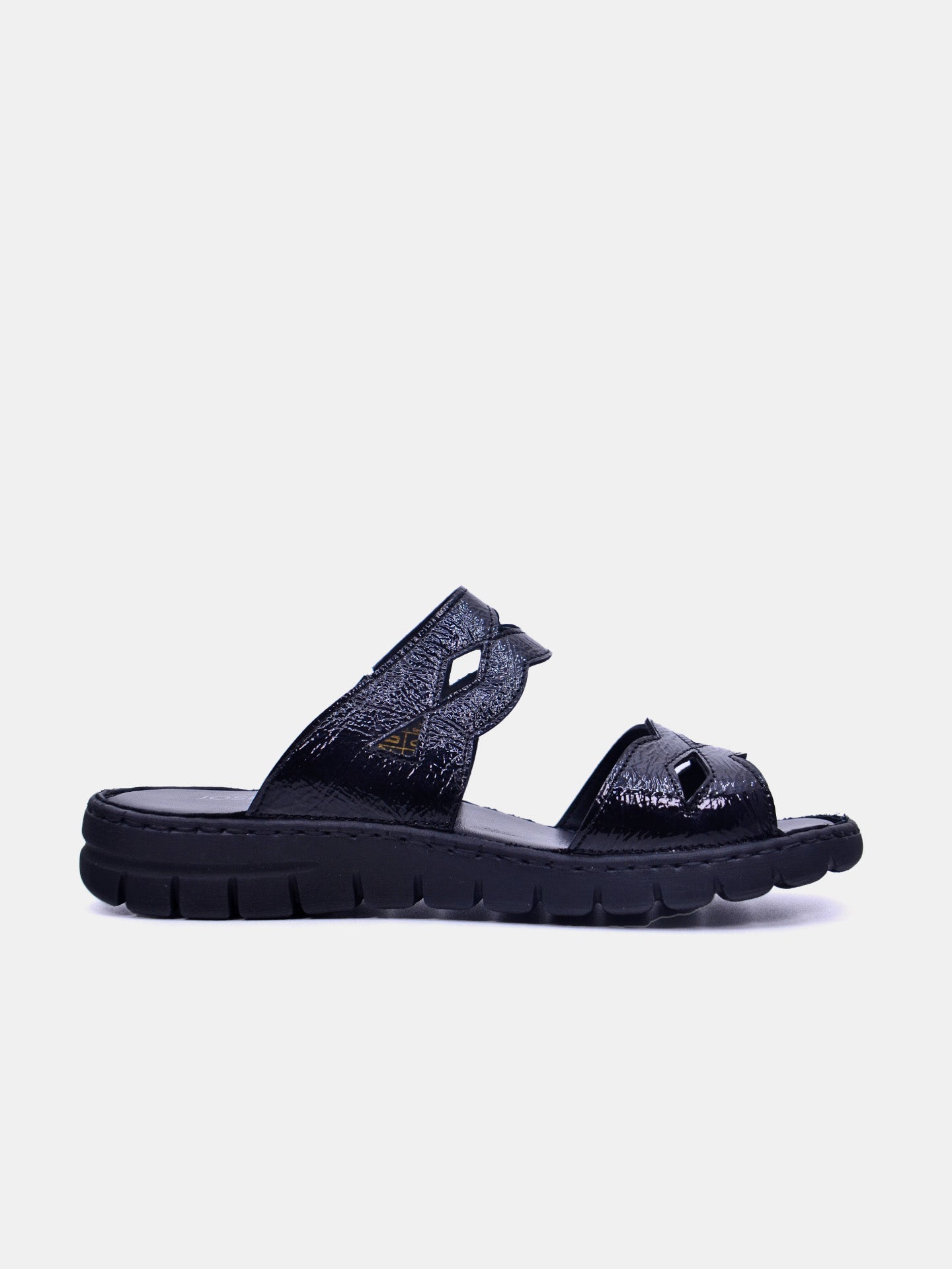 Josef Seibel 93466 Women's Flat Sandals #color_Black