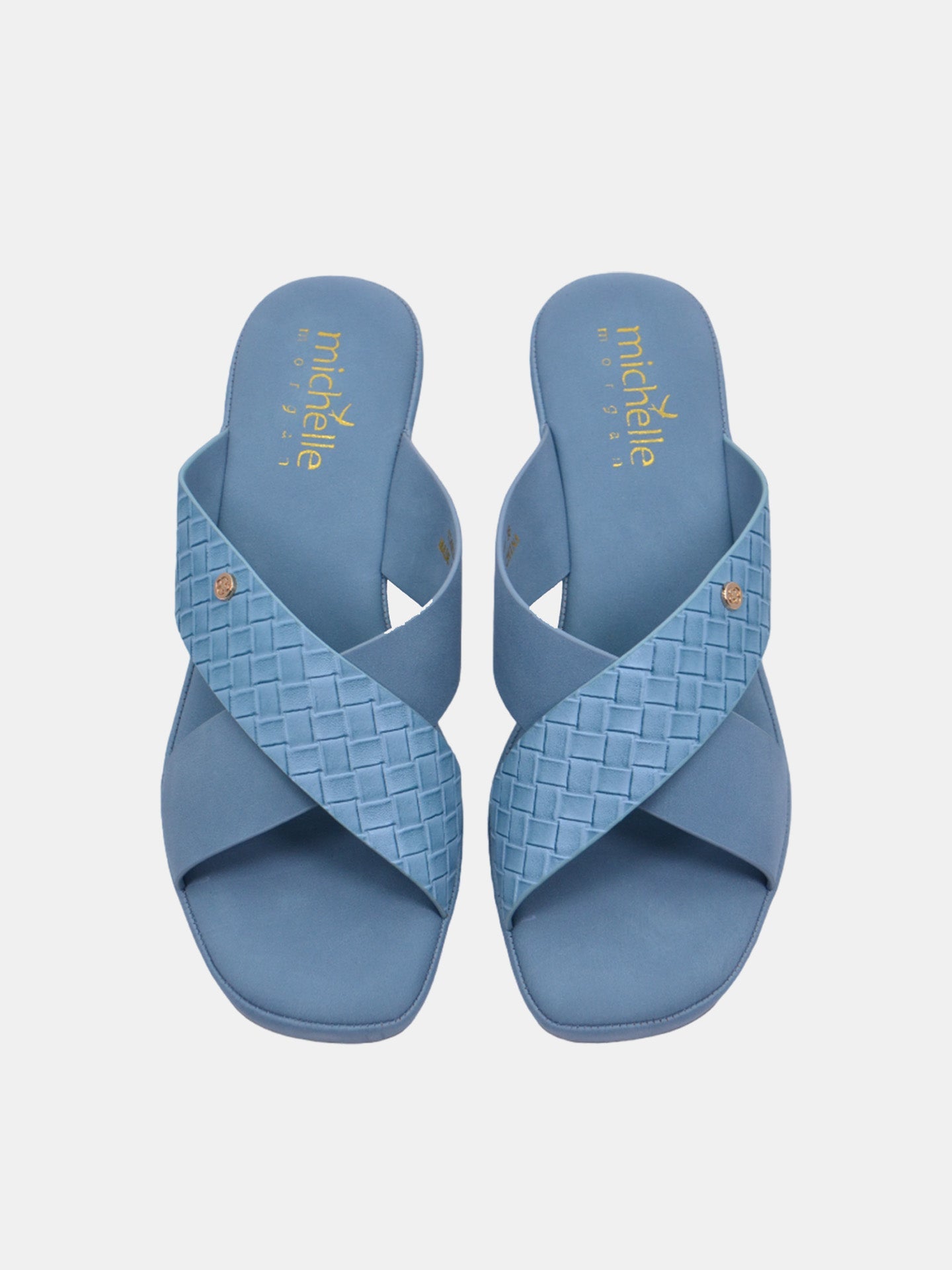 Michelle Morgan 114RJ211 Women's Heeled Sandals #color_Blue