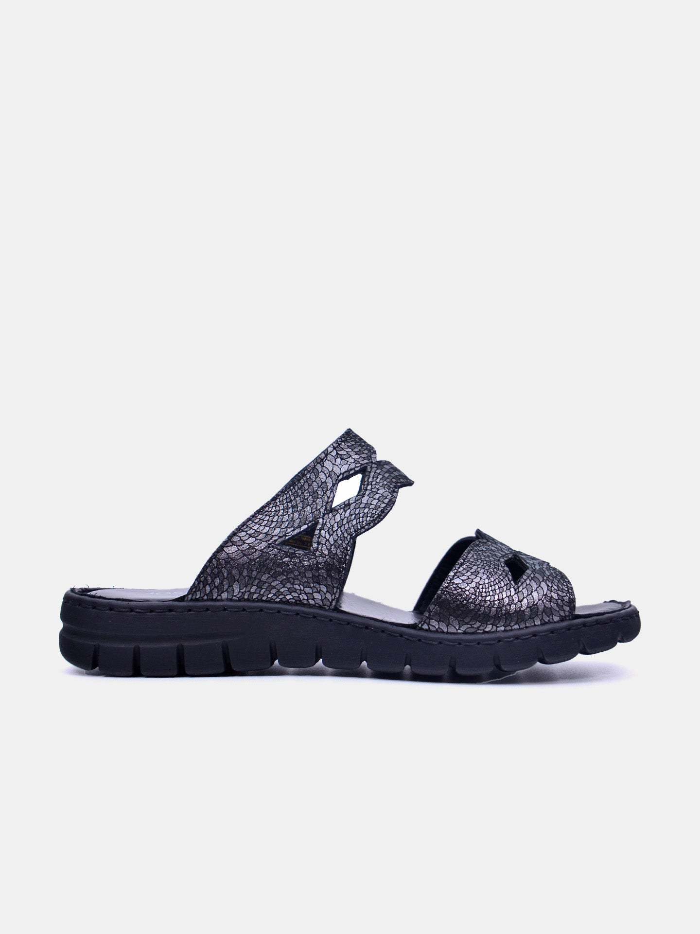 Josef Seibel 93466 Women's Flat Sandals #color_Gray