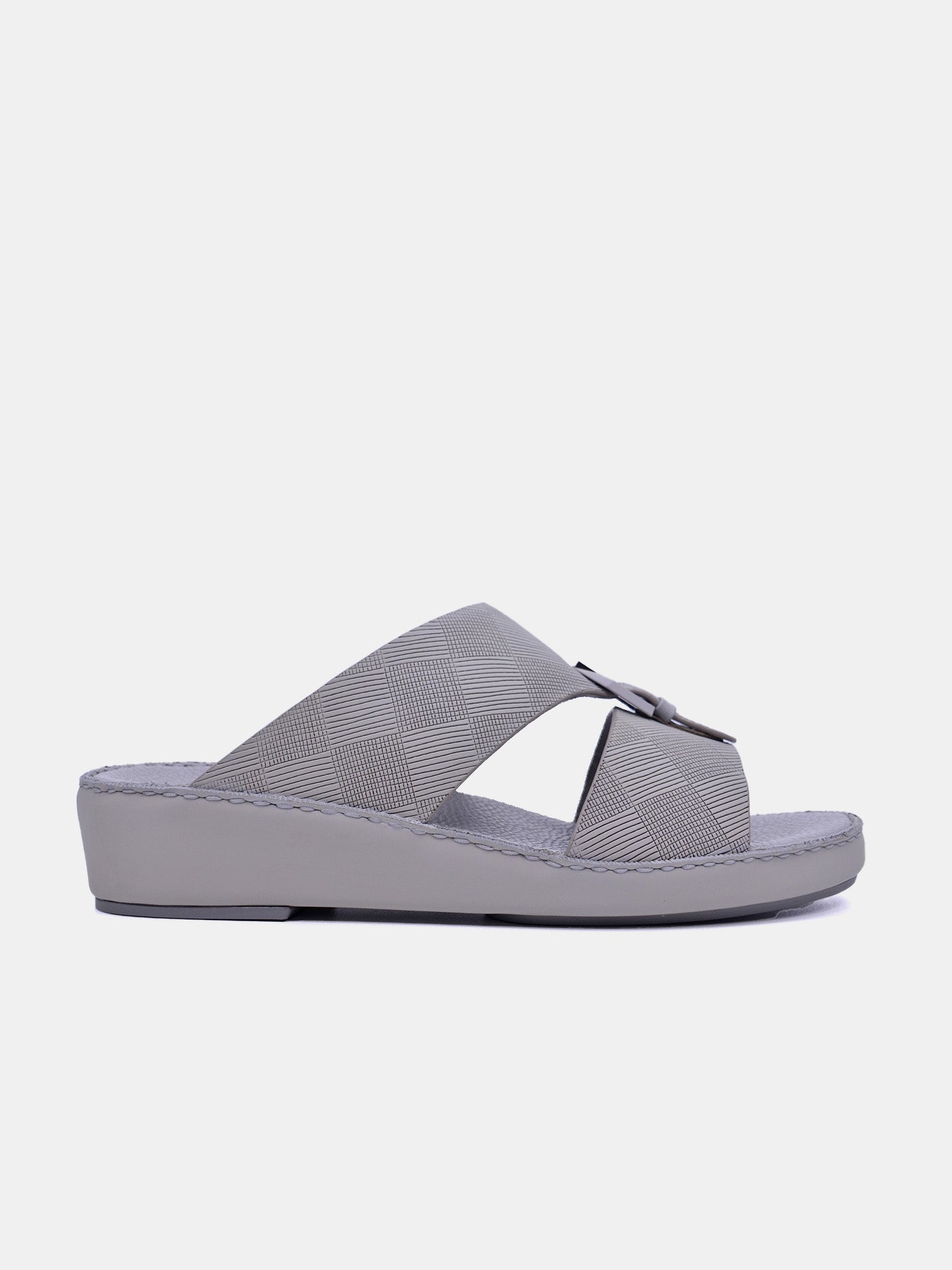 Barjeel Uno BSP1-59 Boys Arabic Sandals #color_Gray