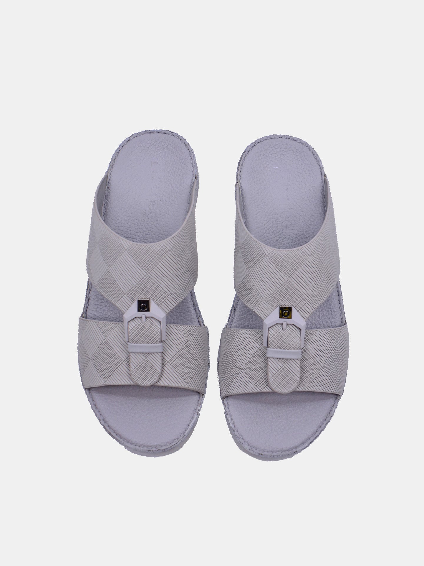 Barjeel Uno BSP1-59 Boys Arabic Sandals #color_Gray