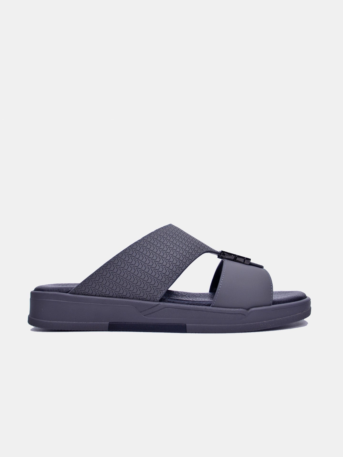 Barjeel Uno MSA-104 Boys Arabic Sandals #color_Gray