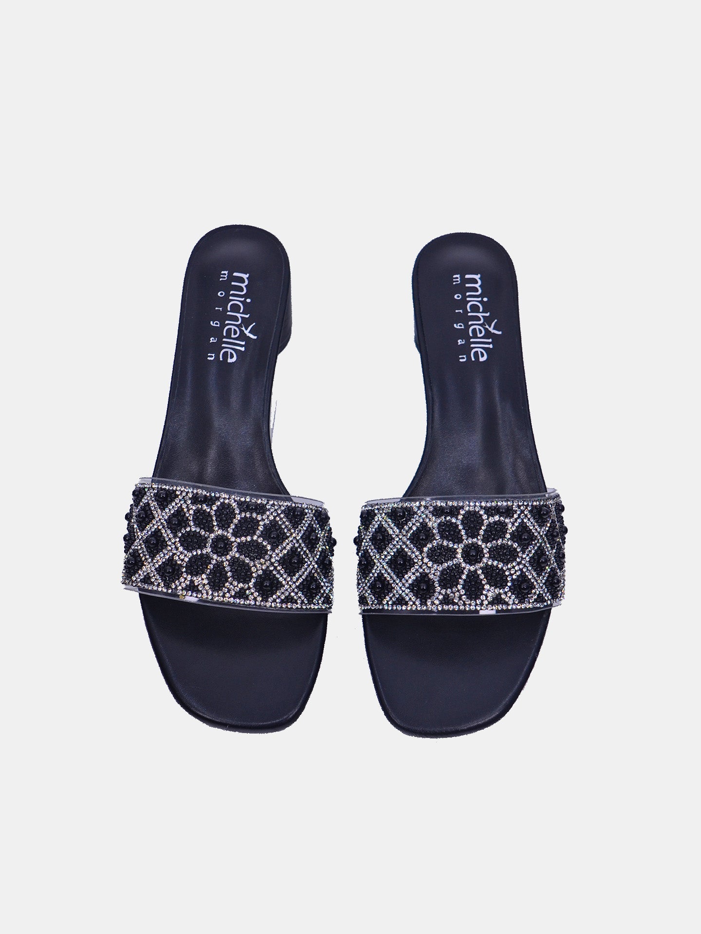 Michelle Morgan 214JH501 Women's Heeled Sandals #color_Black